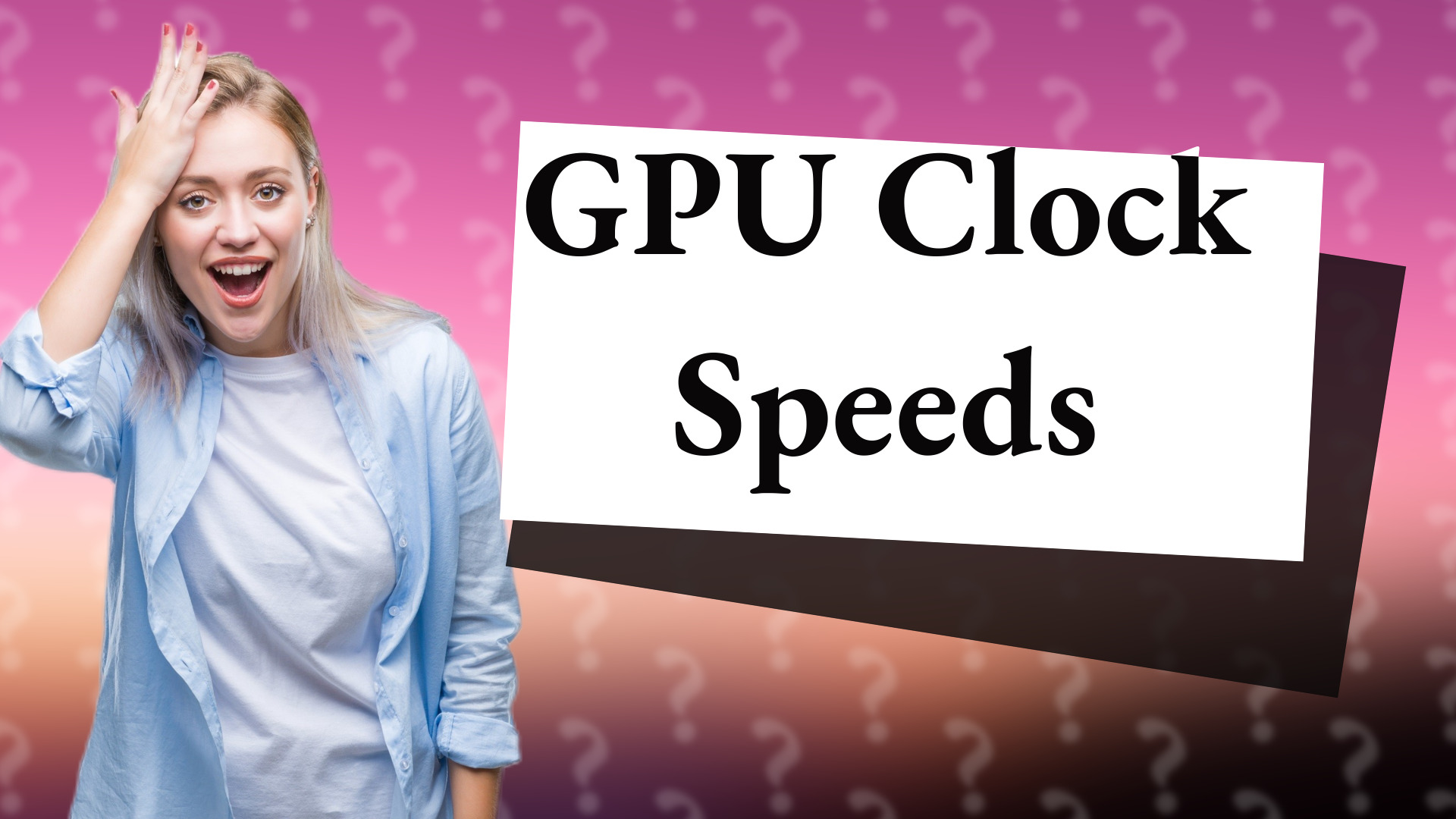 GPU Clock Speeds