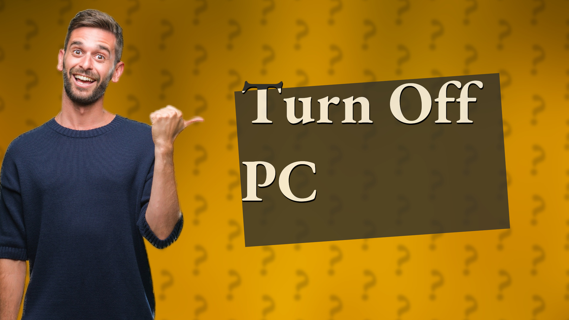 Turn Off PC