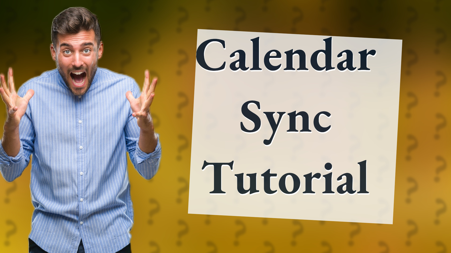 Calendar Sync Tutorial