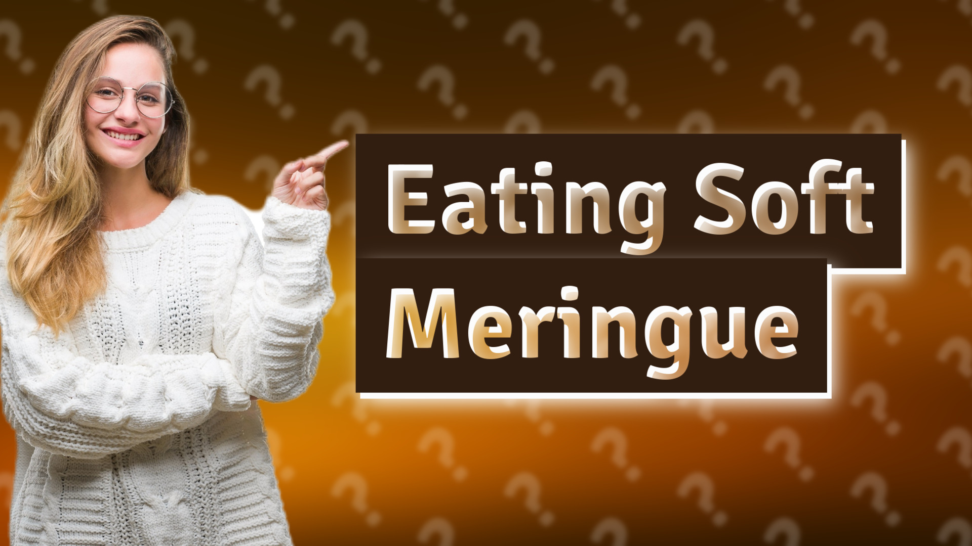 Eating Soft Meringue