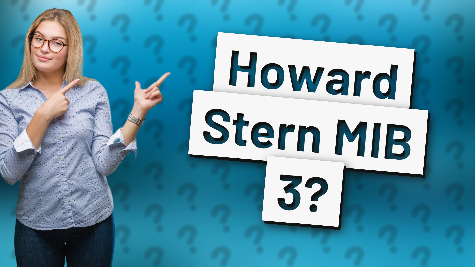 Howard Stern MIB 3?