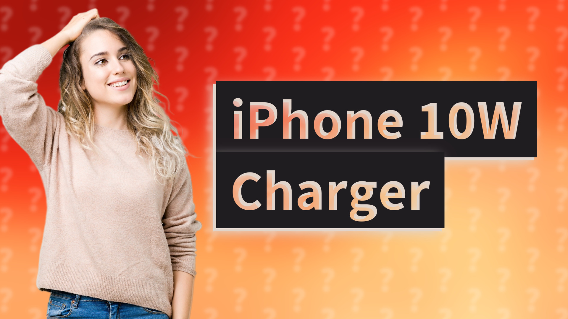 iPhone 10W Charger