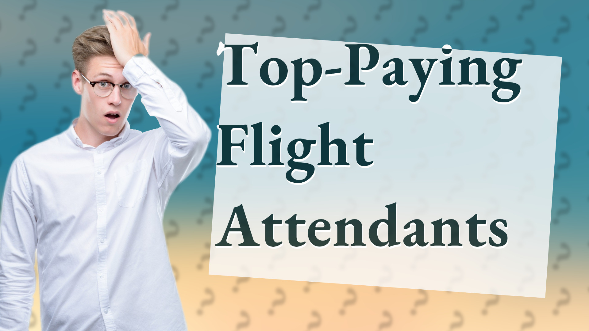 Top-Paying Flight Attendants