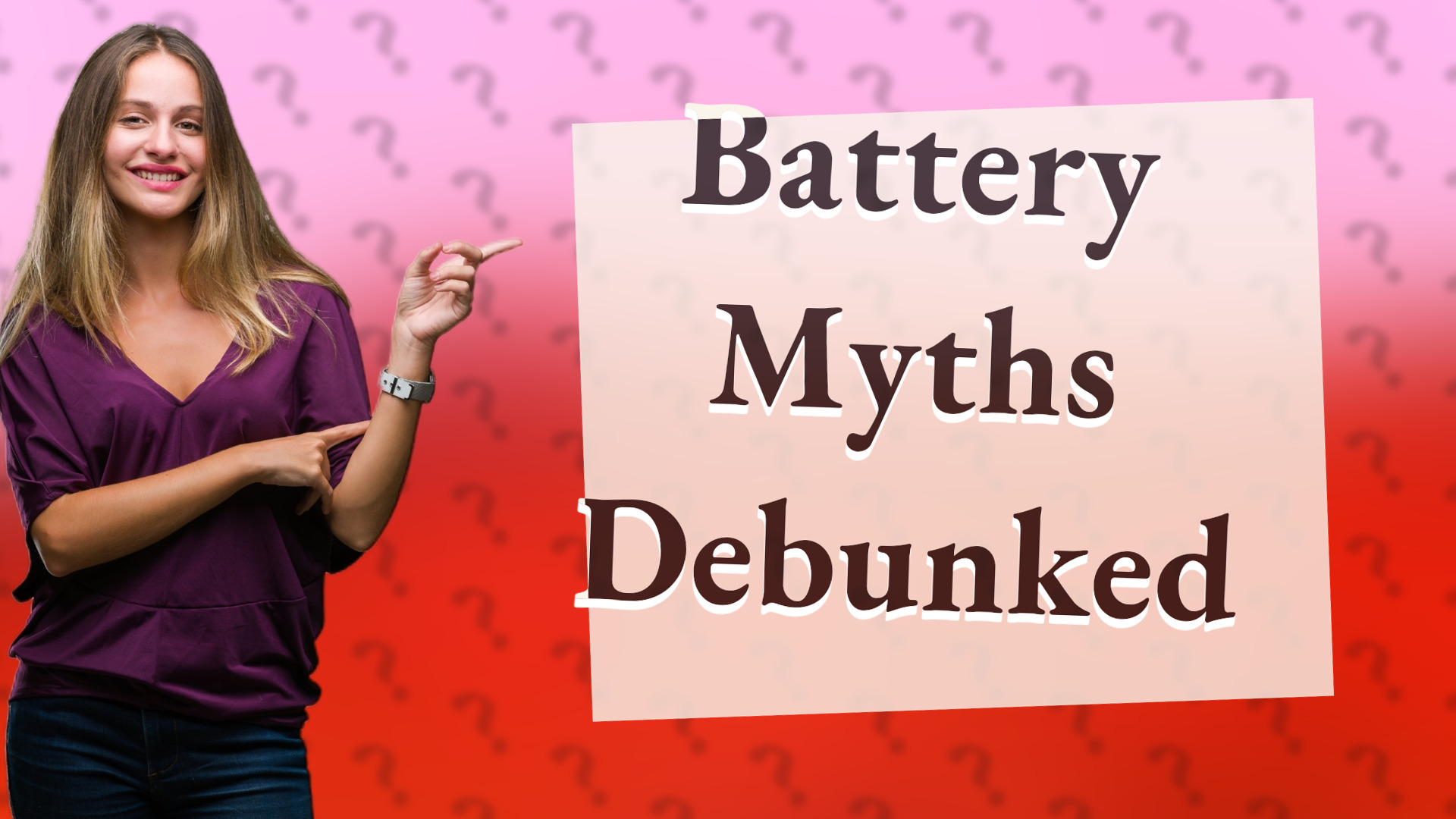 Battery Myths Debunked