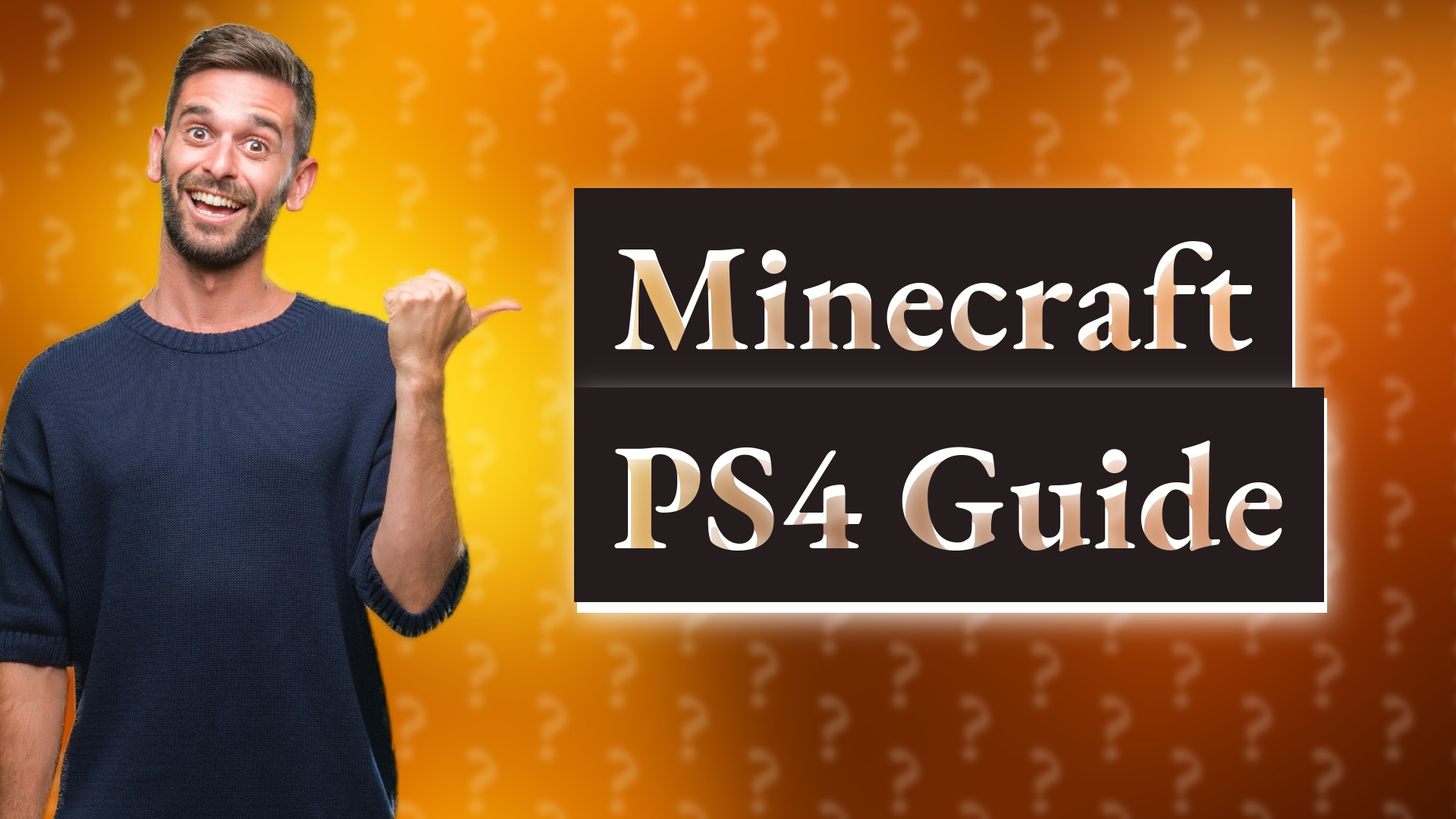 Minecraft PS4 Guide
