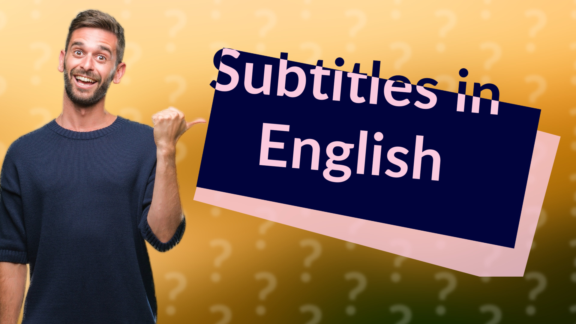 Subtitles in English