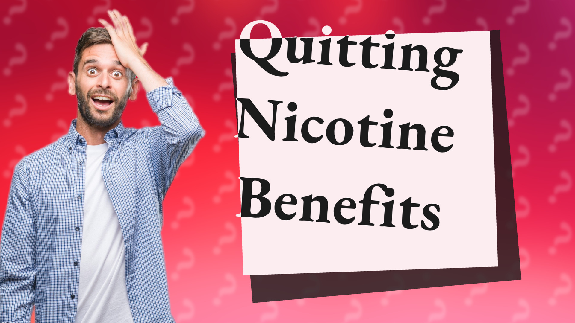 Quitting Nicotine Benefits
