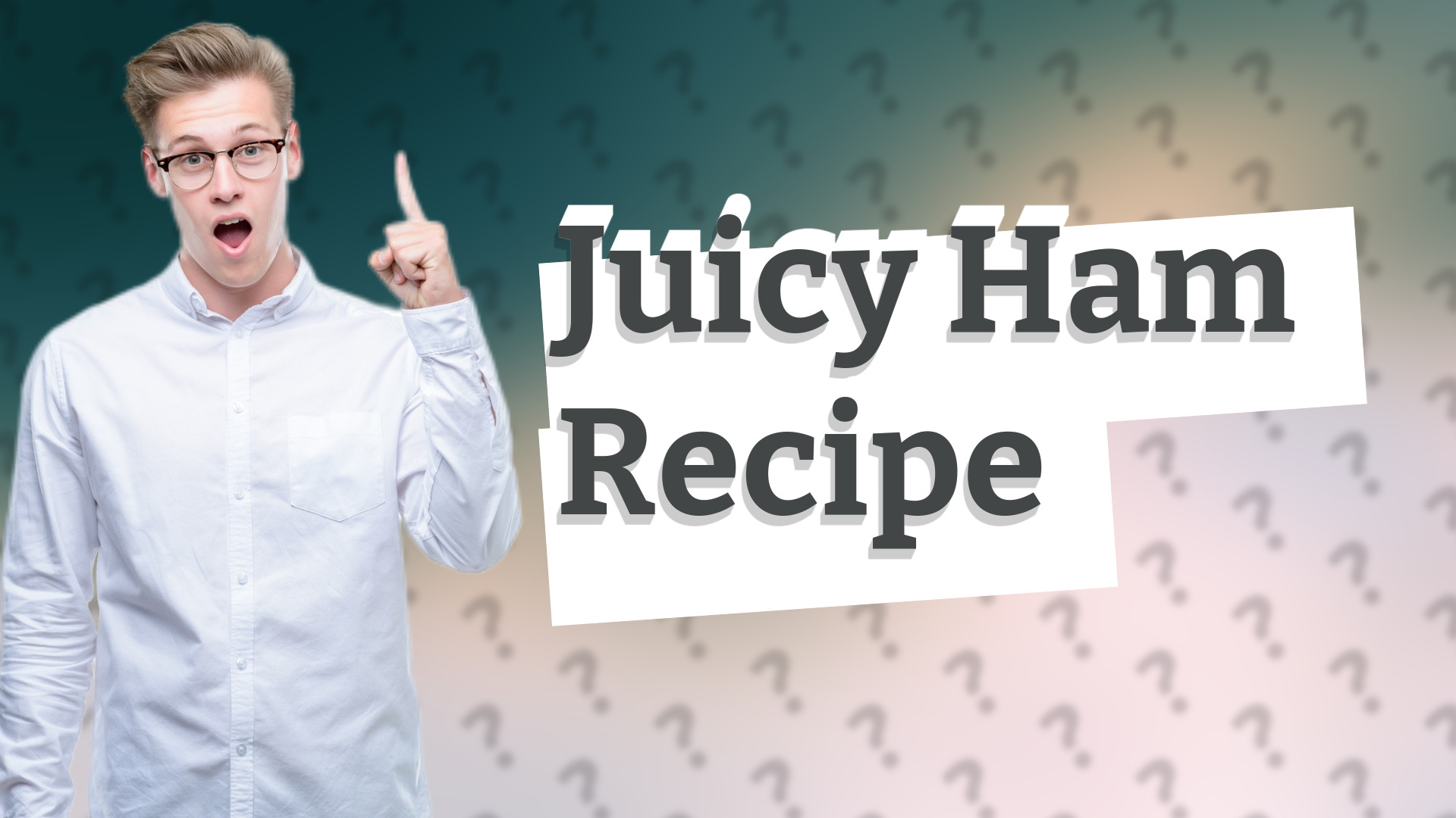 Juicy Ham Recipe