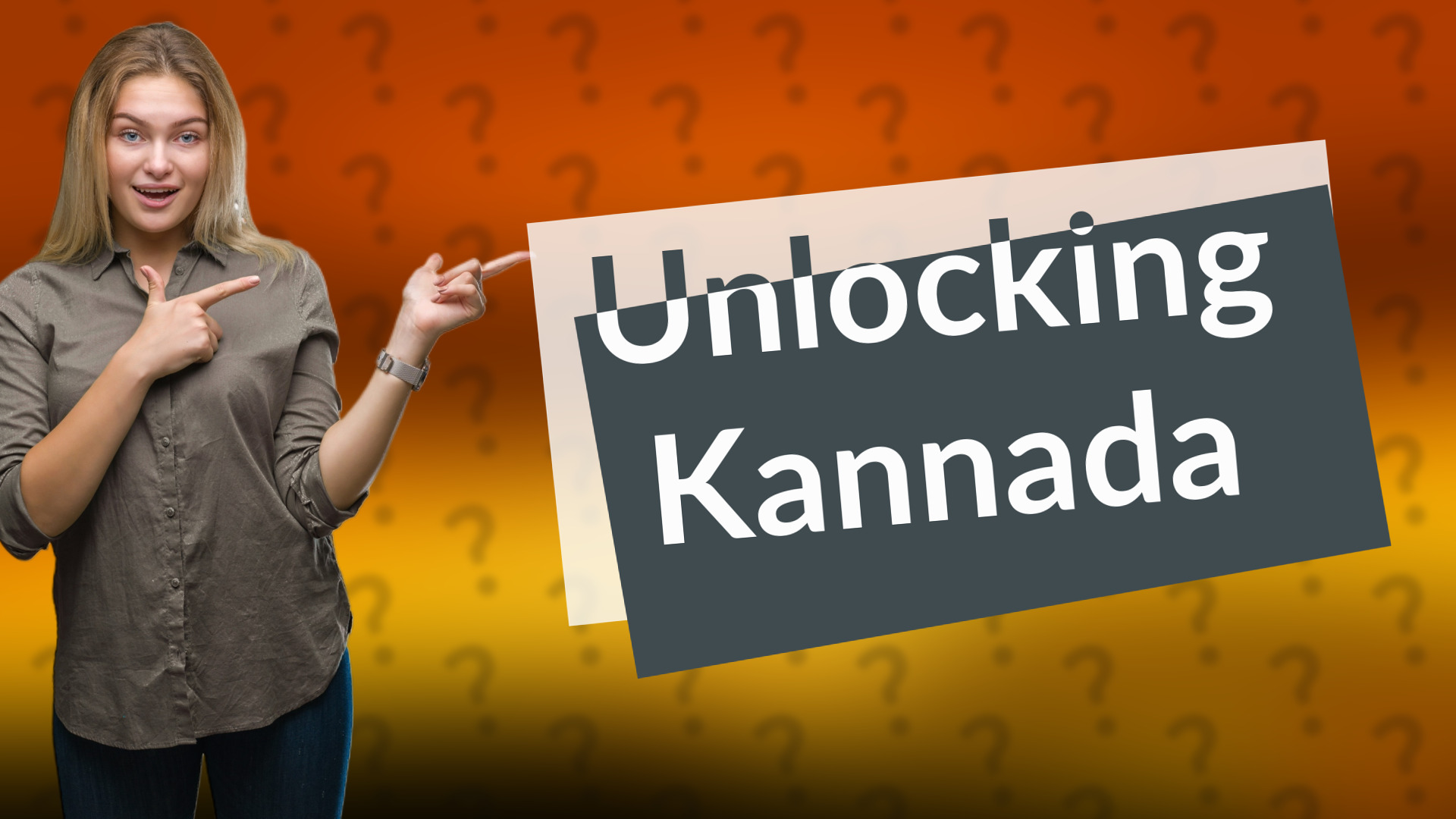 Unlocking Kannada