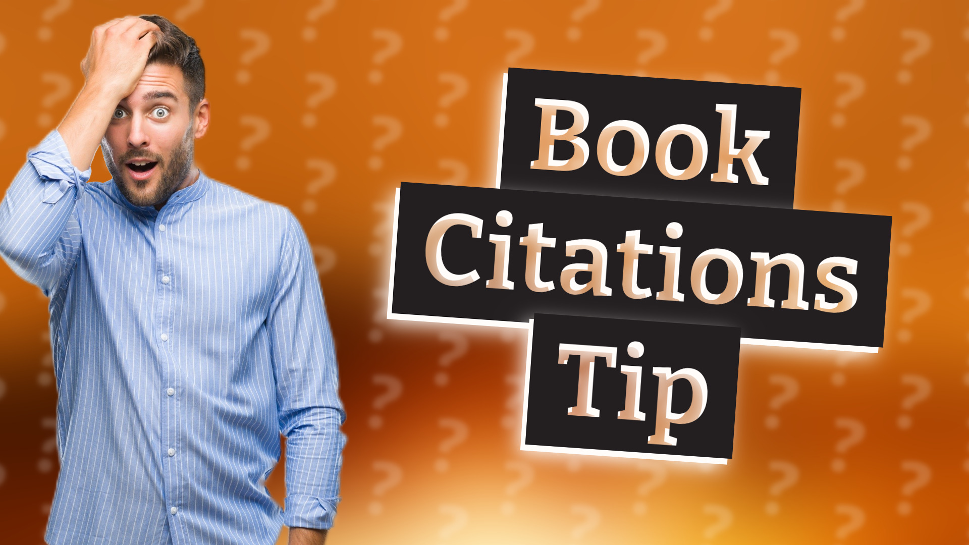 Book Citations Tip