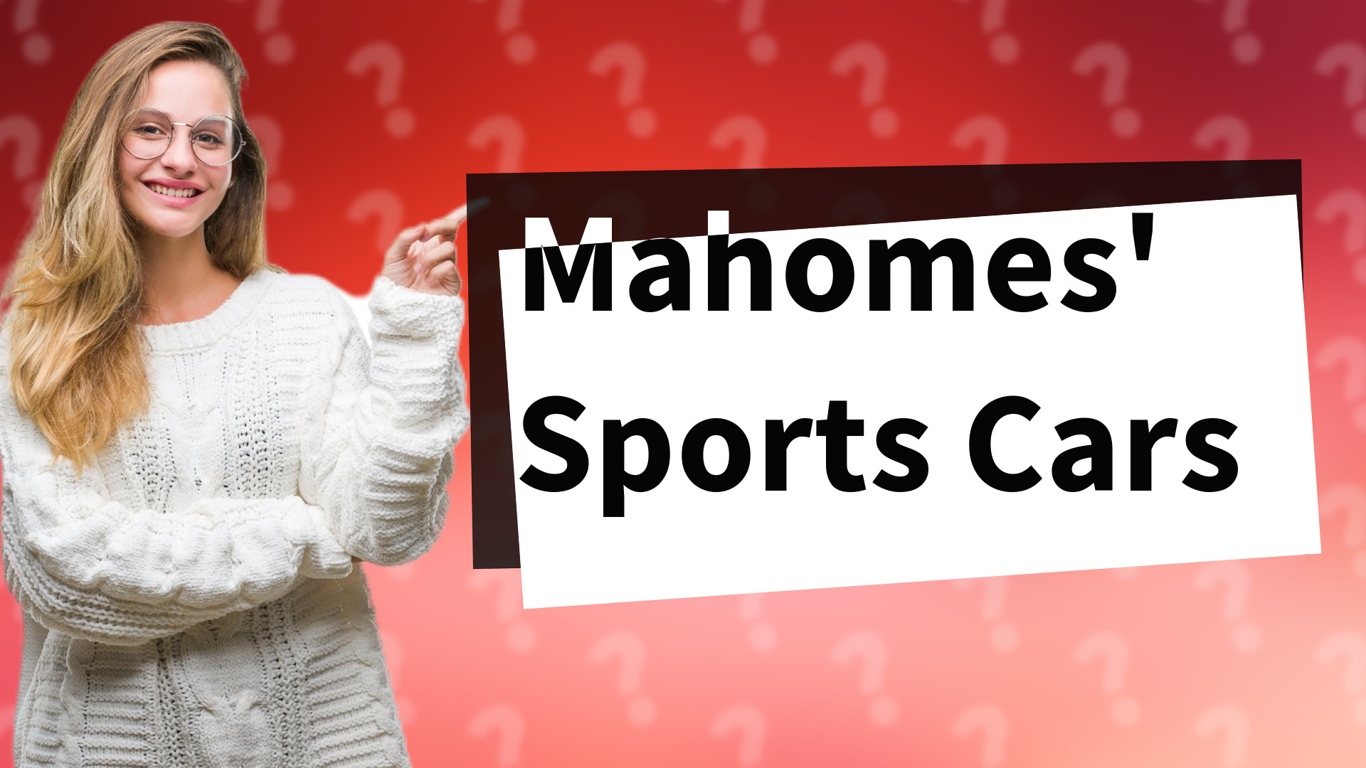 Mahomes' Sports Cars
