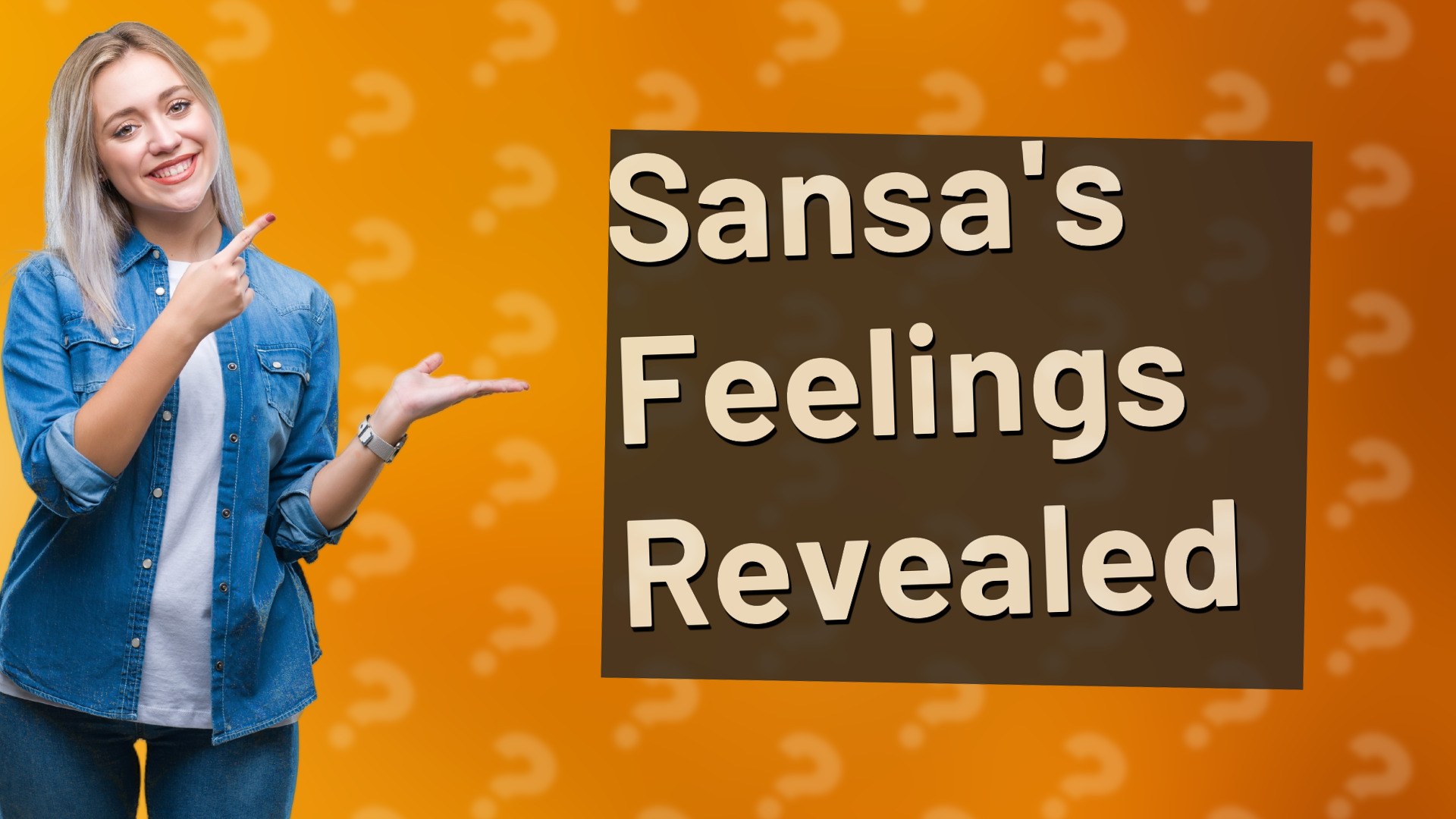 Sansa's Feelings Revealed
