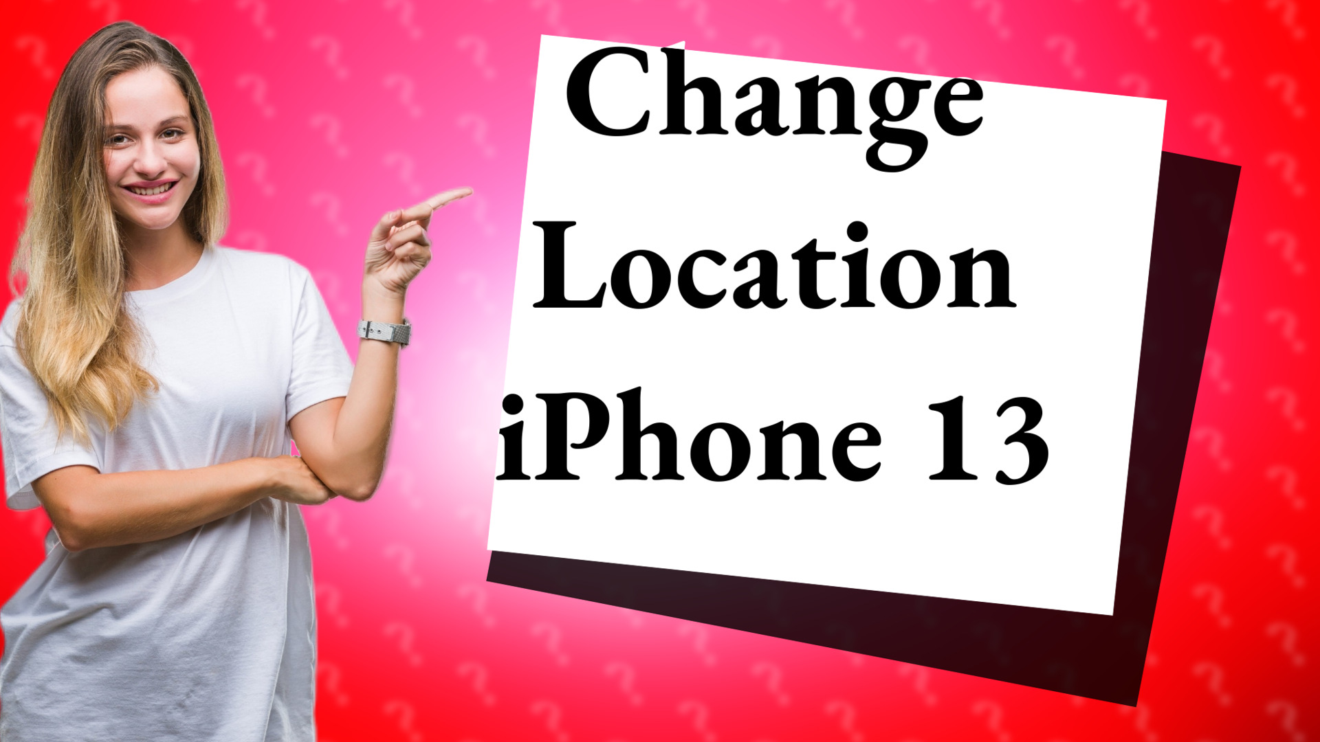 Change Location iPhone 13