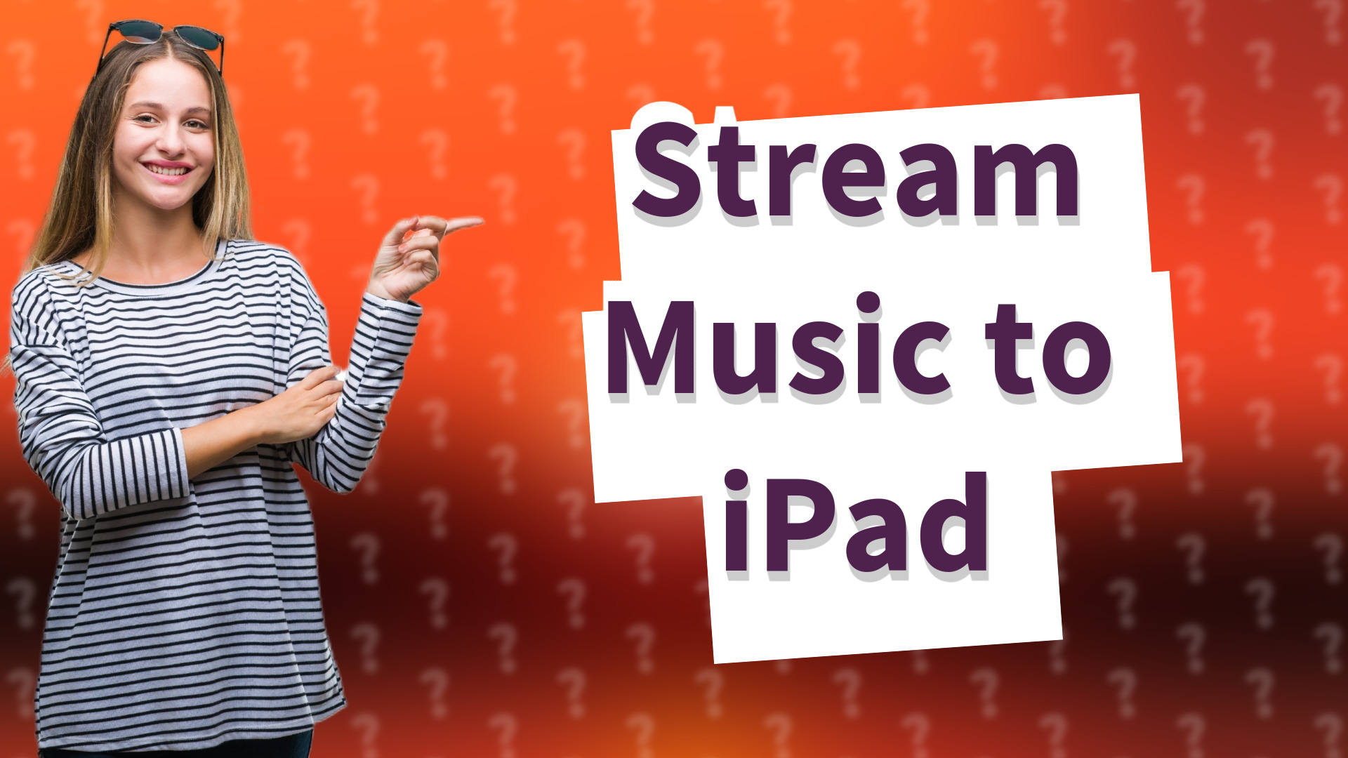 Stream Music to iPad
