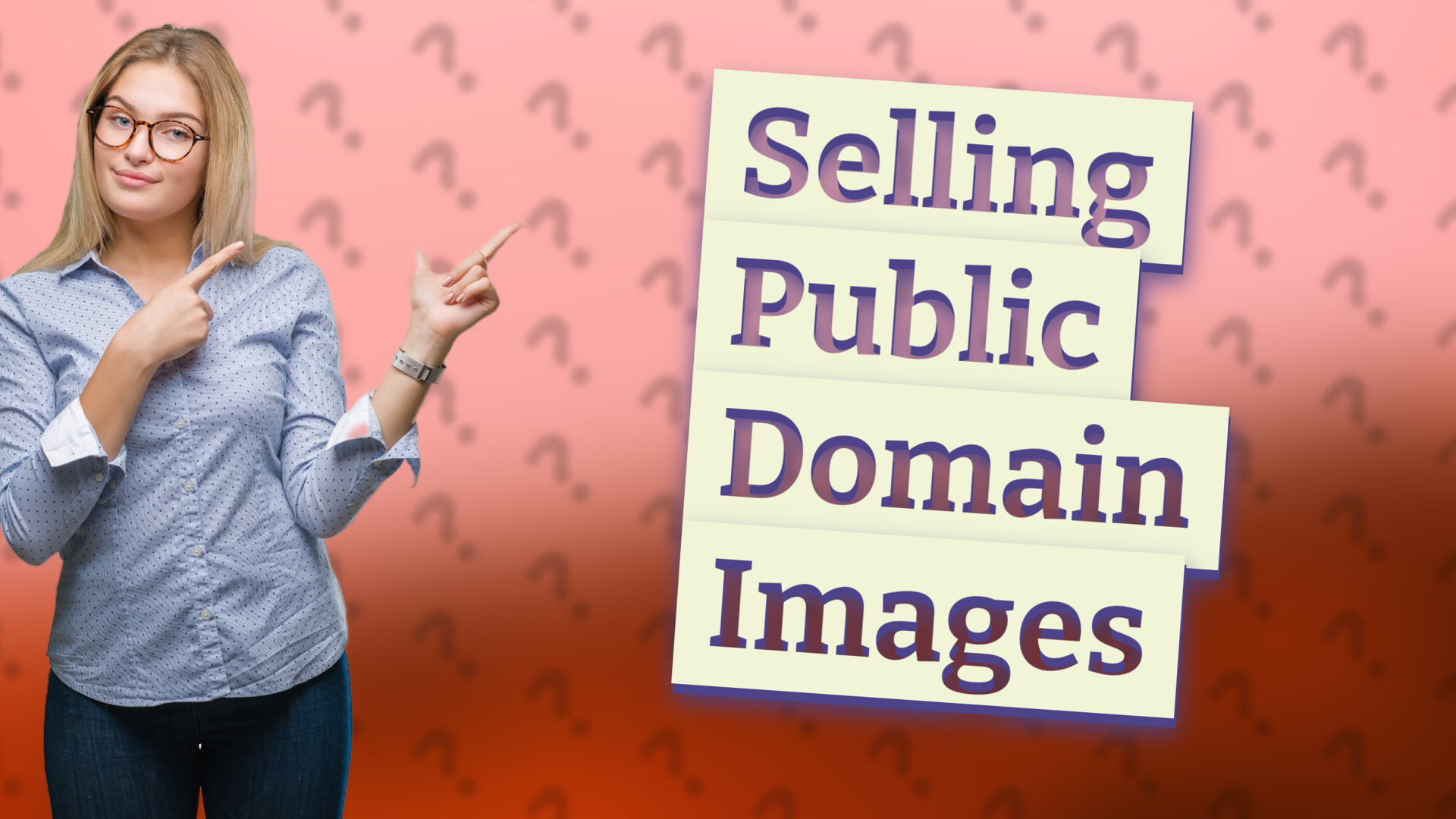 Selling Public Domain Images