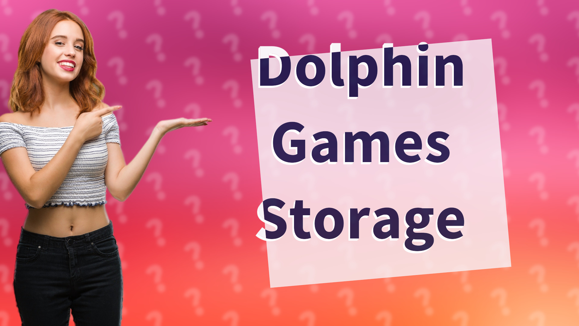 Dolphin Games Storage