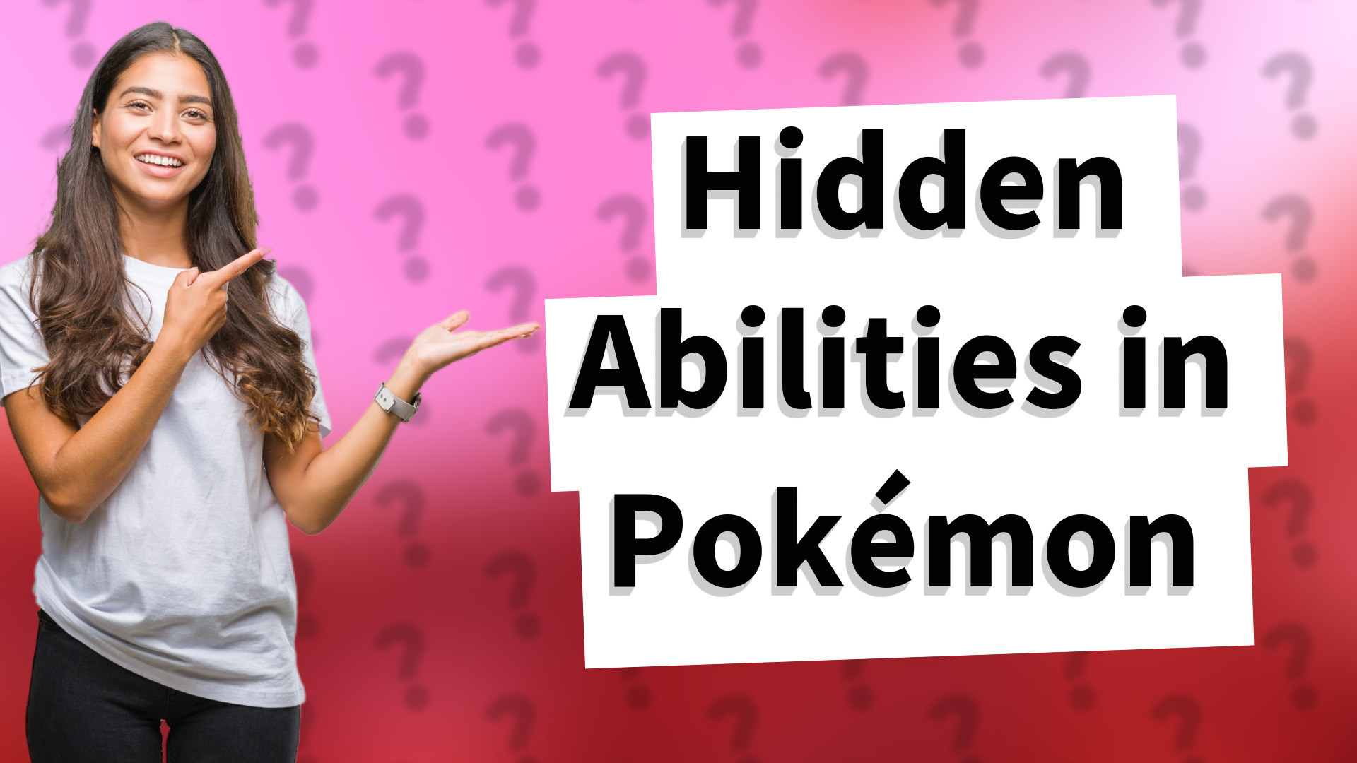 Hidden Abilities in Pokémon