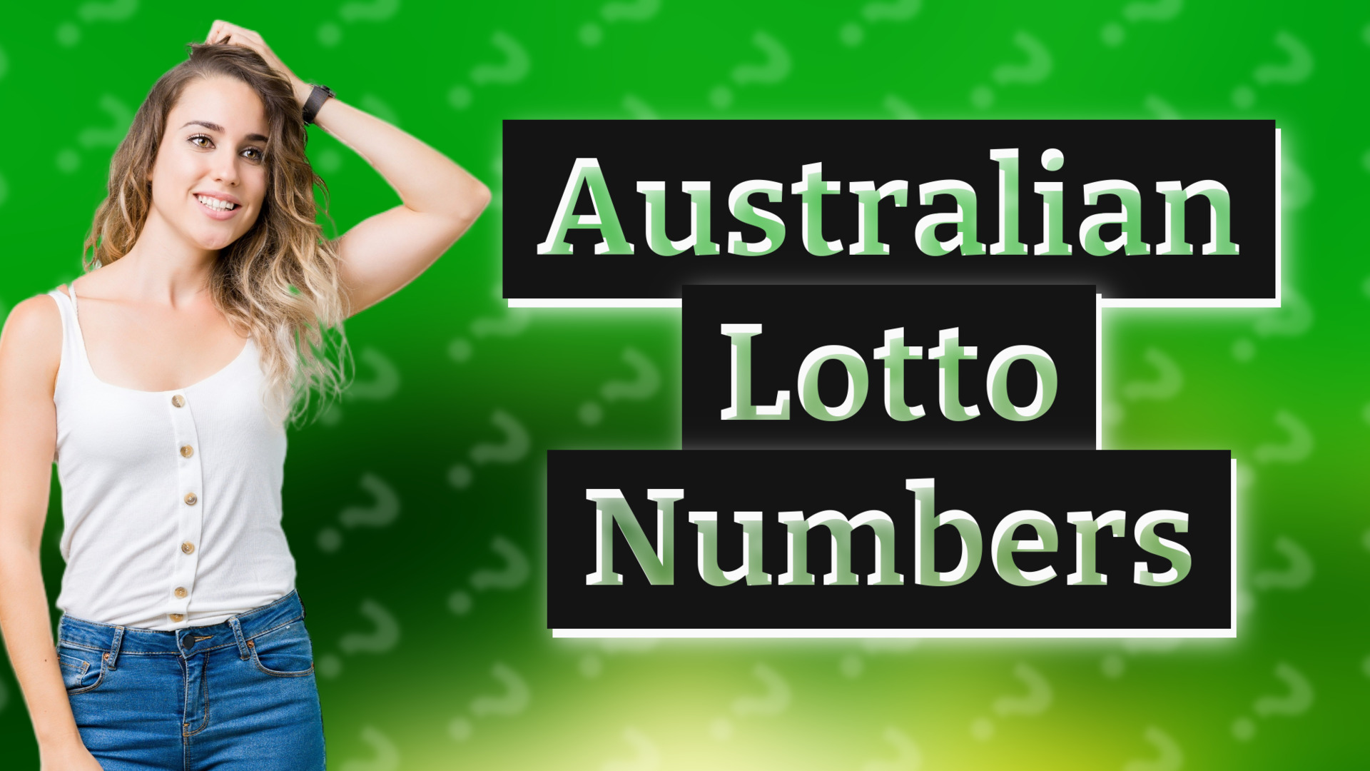 Australian Lotto Numbers