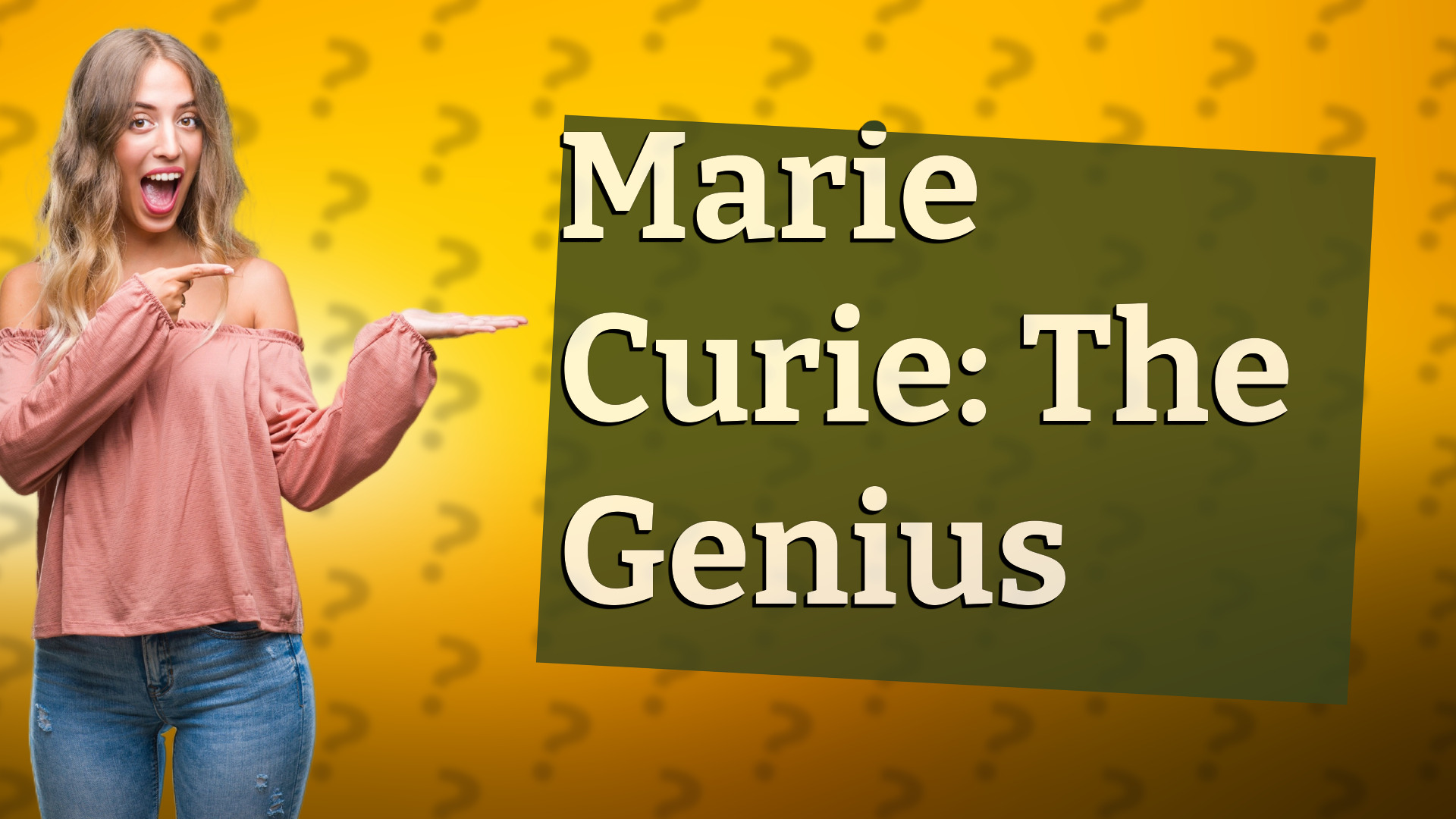 Marie Curie: The Genius