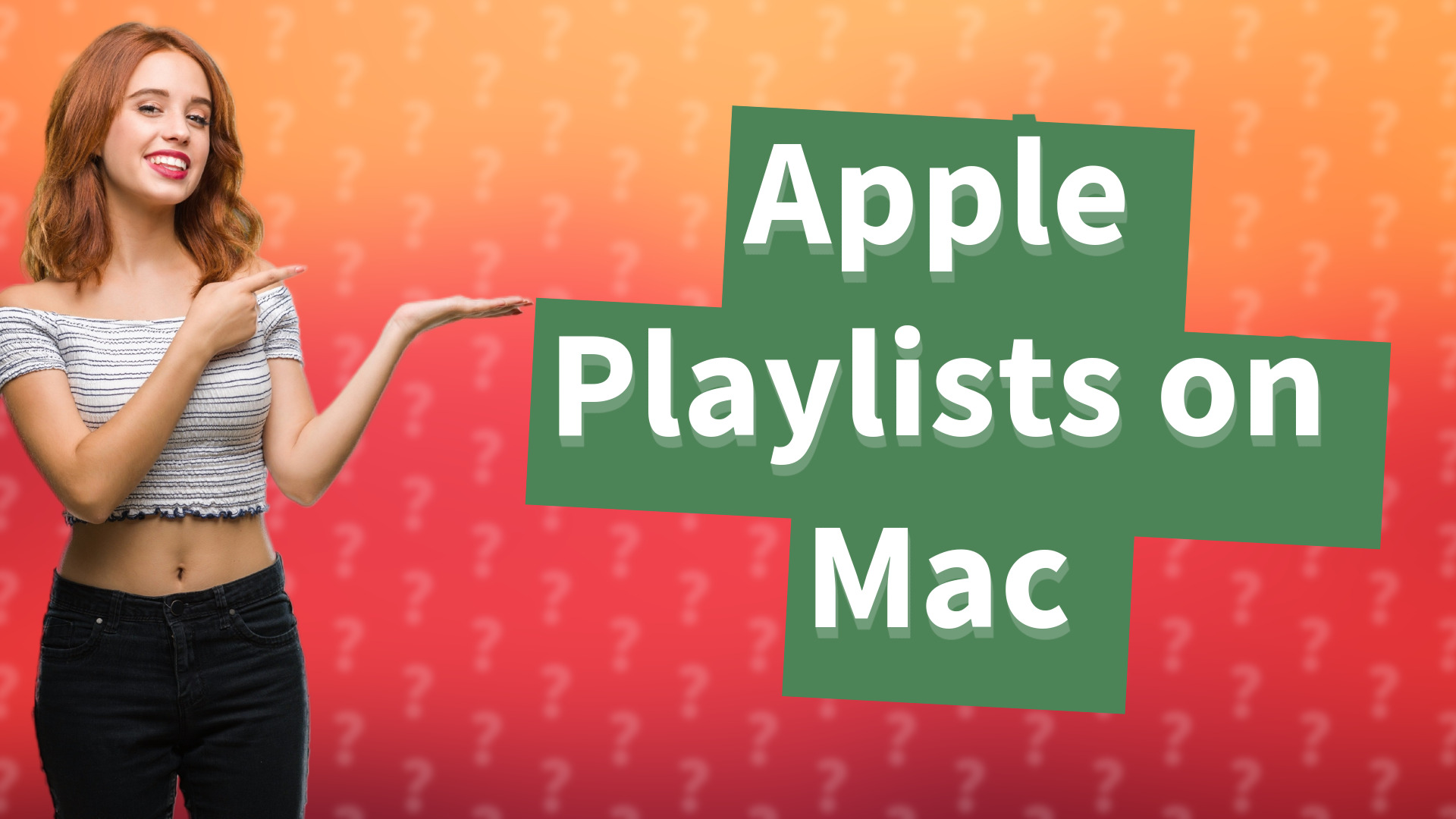 Apple Playlists on Mac