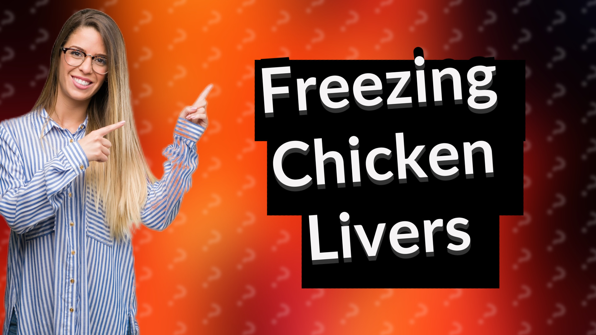 Freezing Chicken Livers