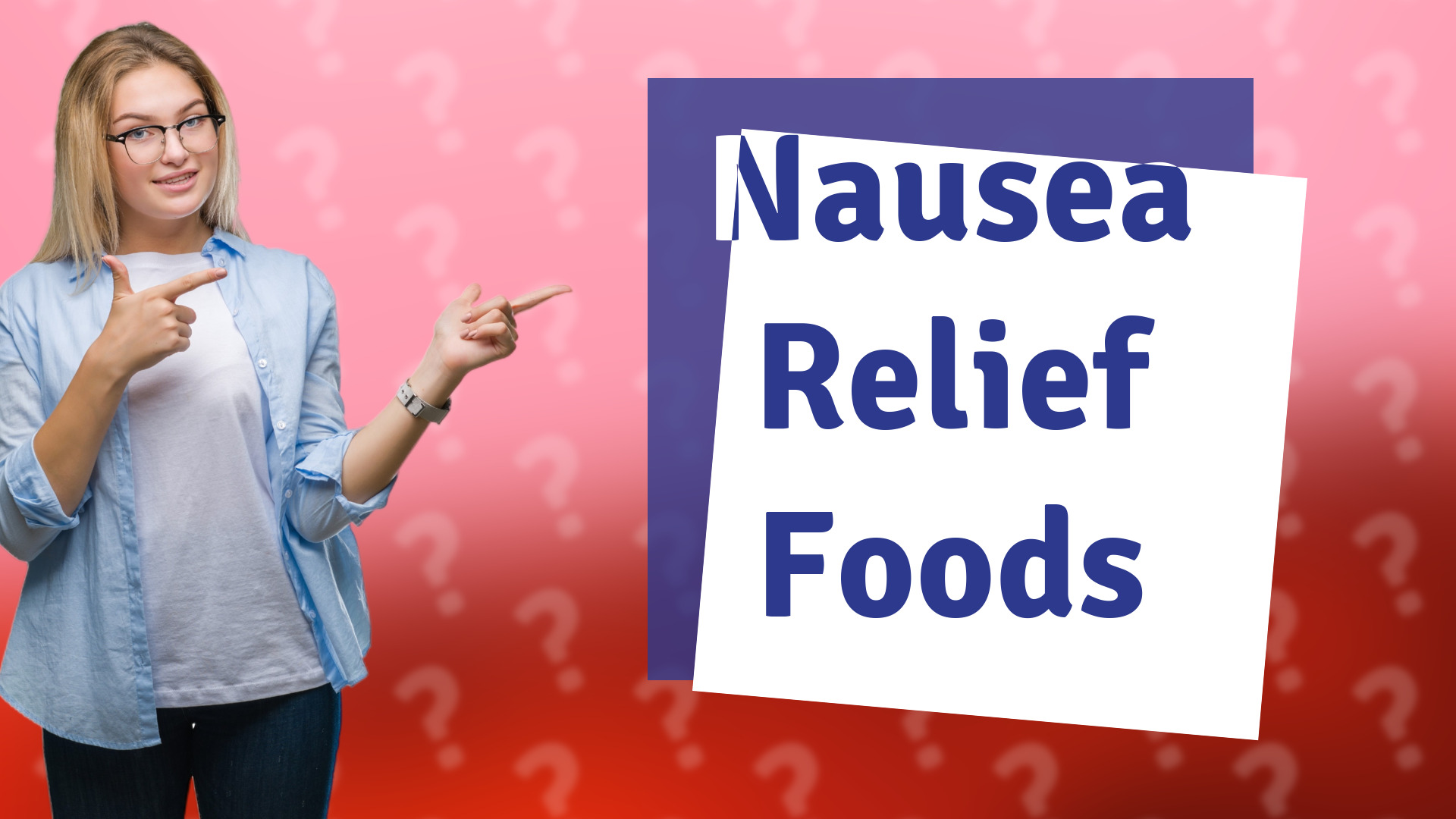 Nausea Relief Foods