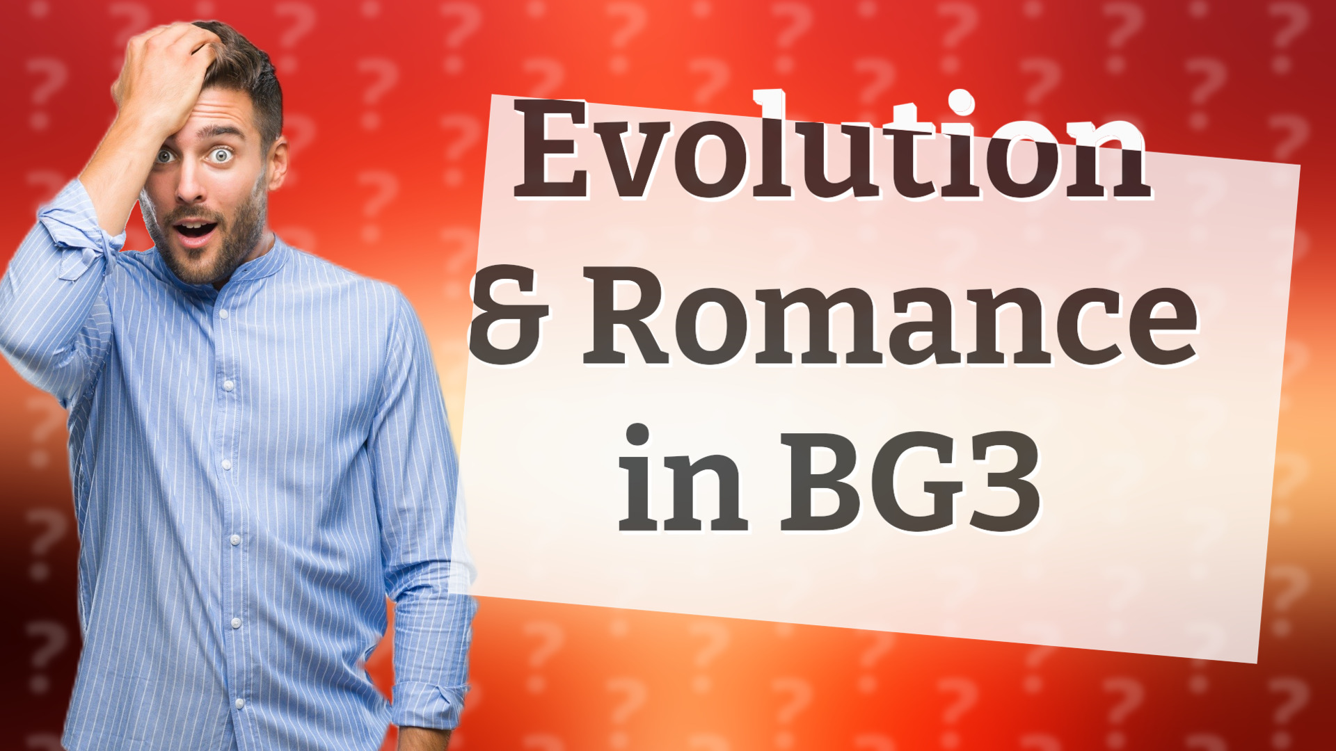 Evolution & Romance in BG3