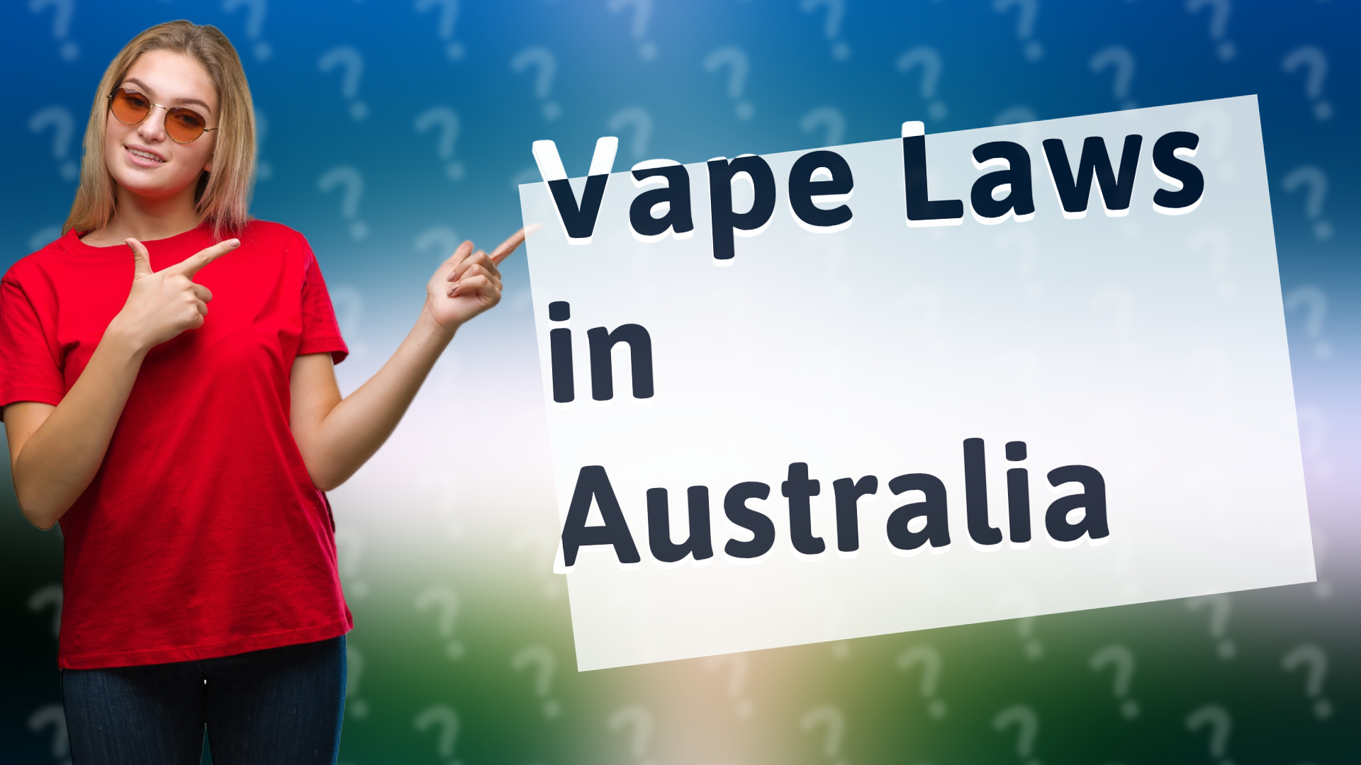 Vape Laws in Australia