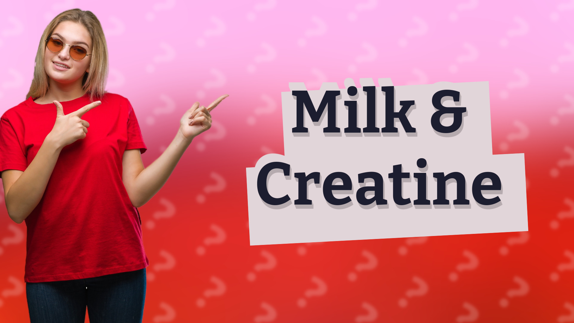Milk & Creatine