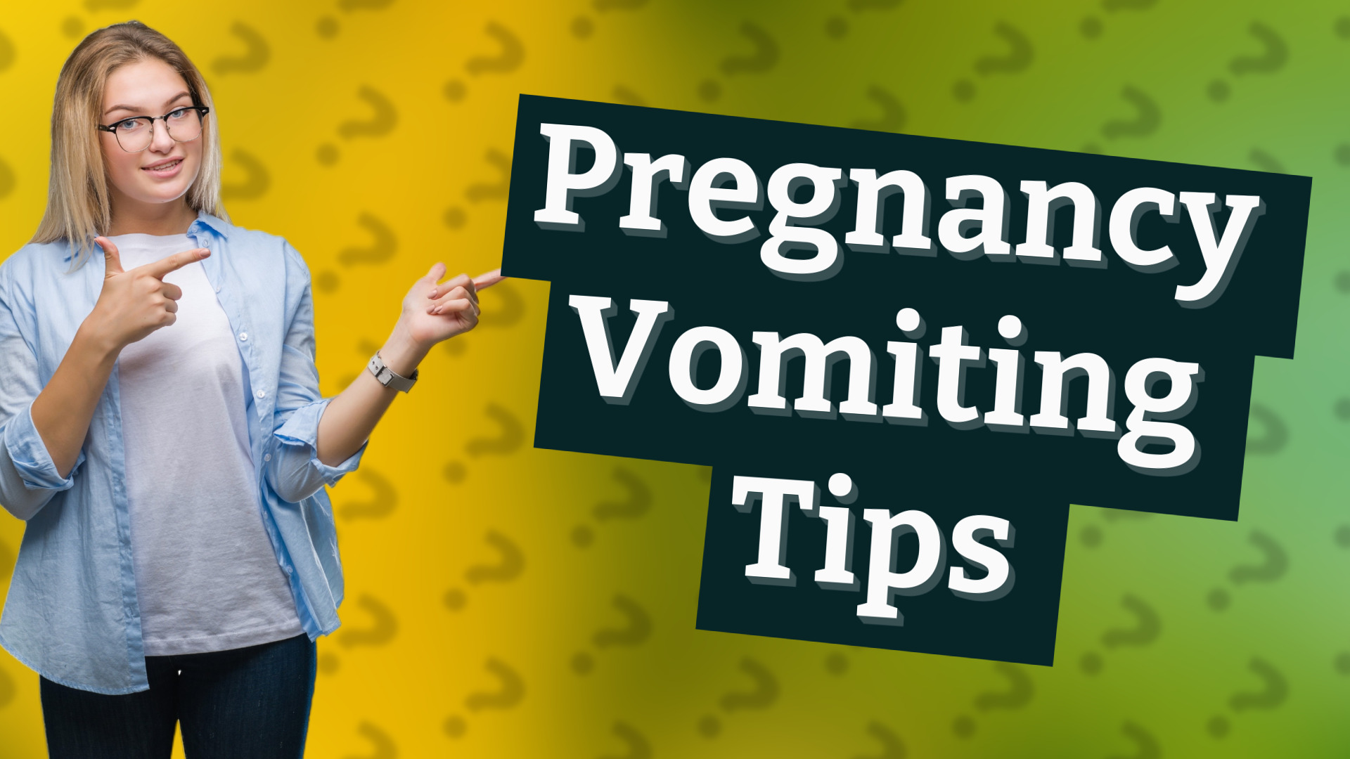 Pregnancy Vomiting Tips