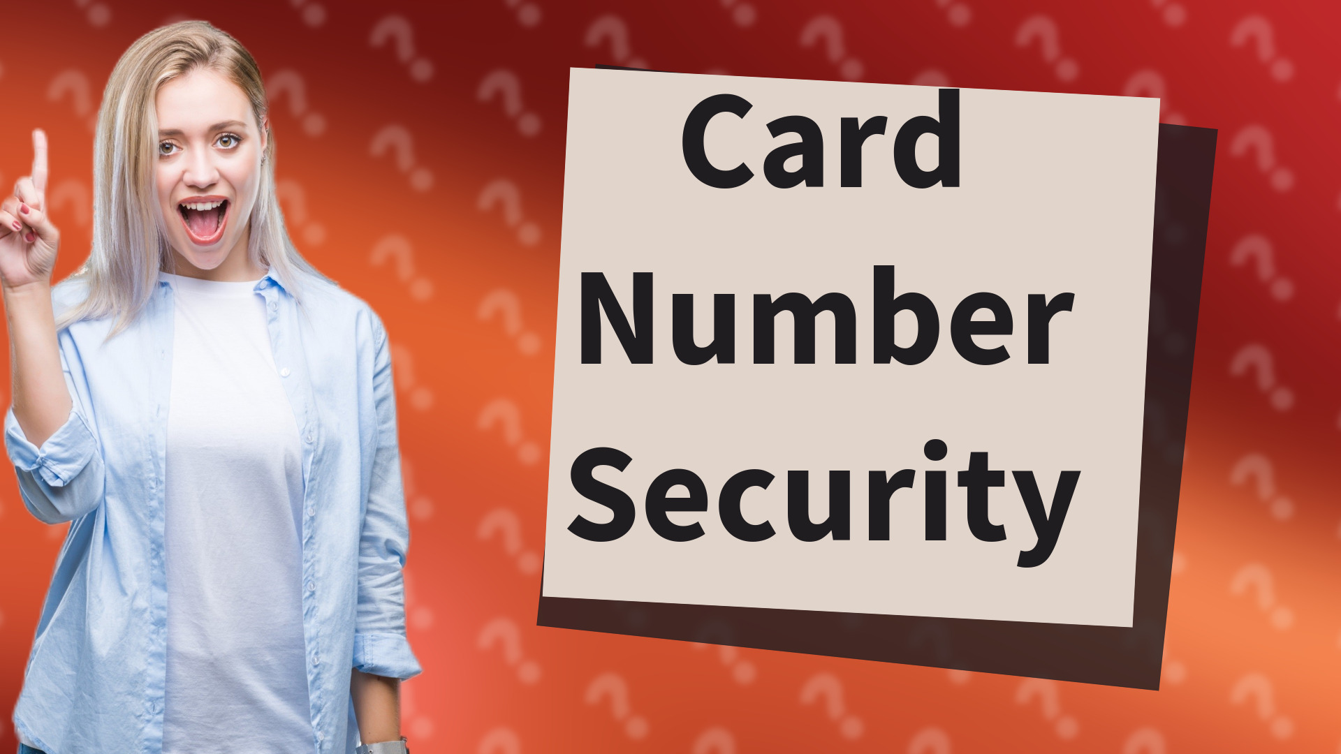Card Number Security