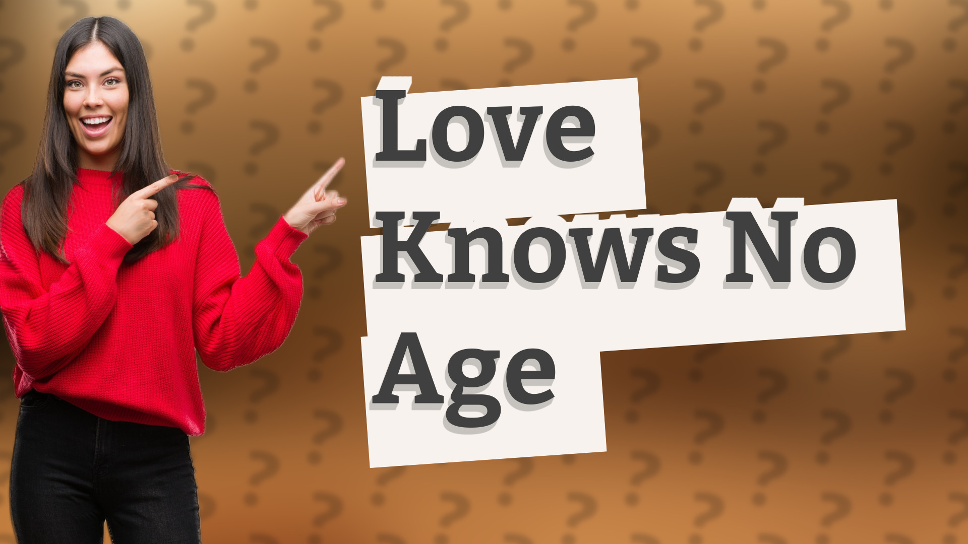 Love Knows No Age