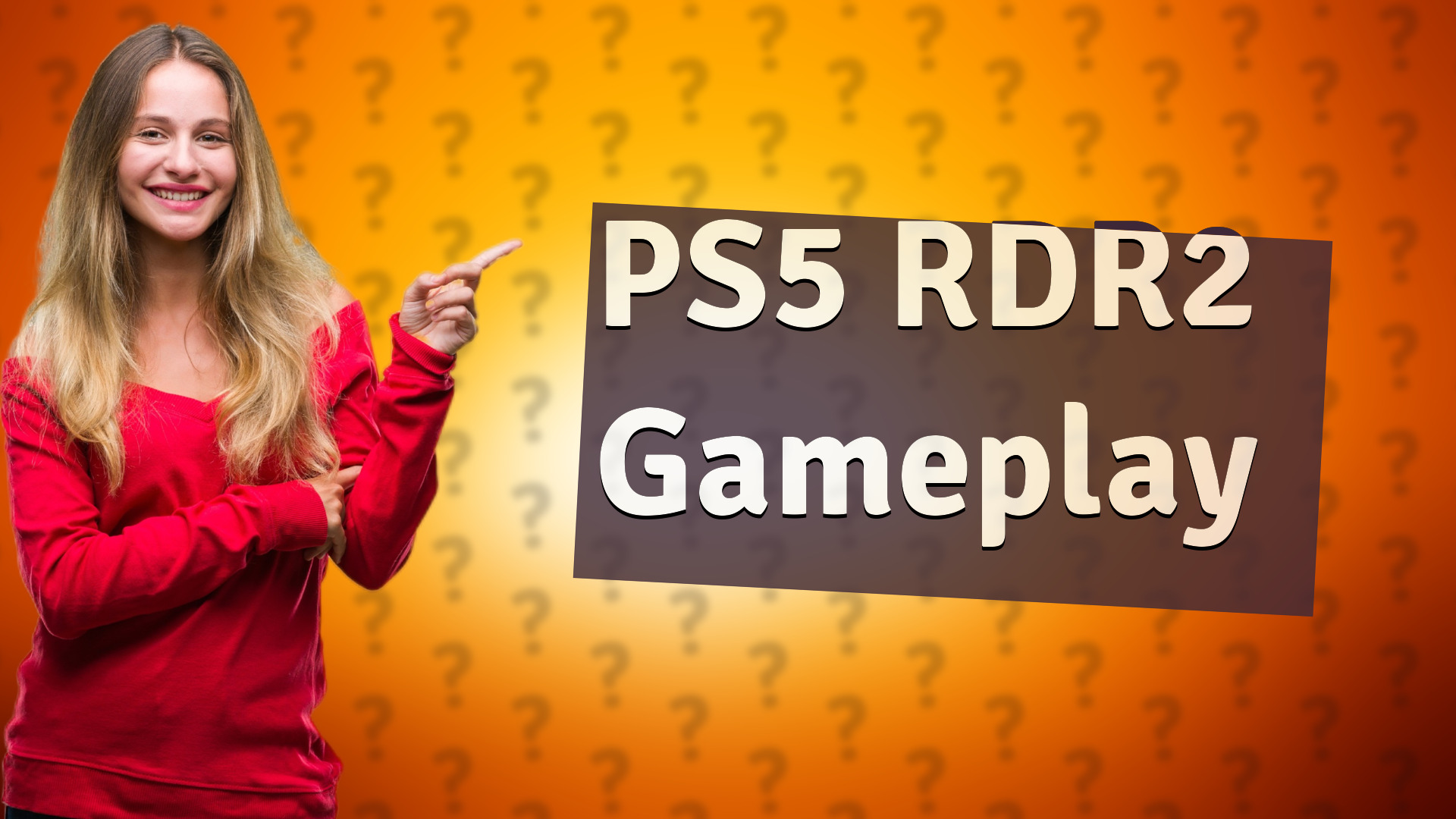 PS5 RDR2 Gameplay