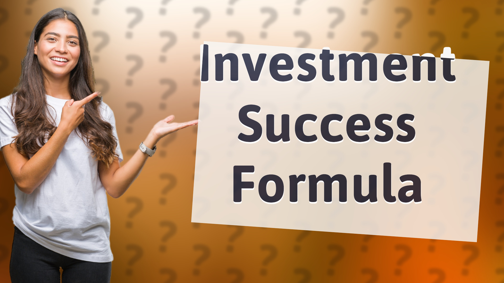 Investment Success Formula