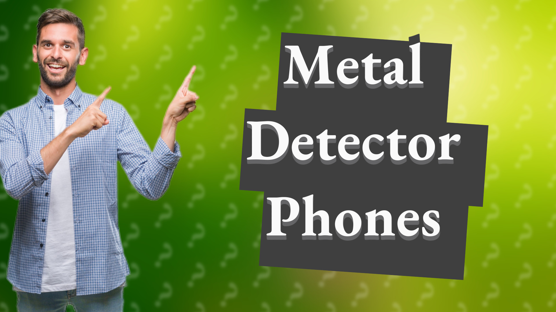 Metal Detector Phones