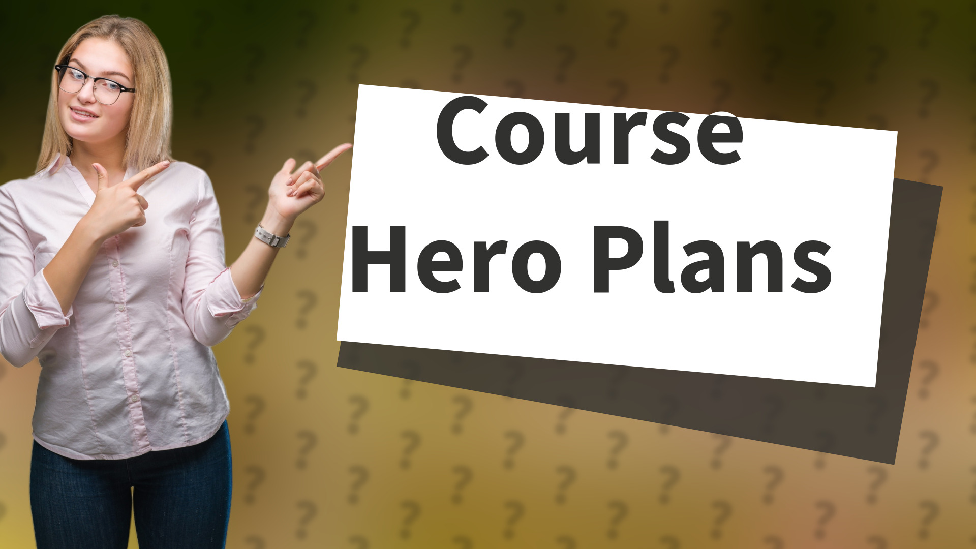 Course Hero Plans