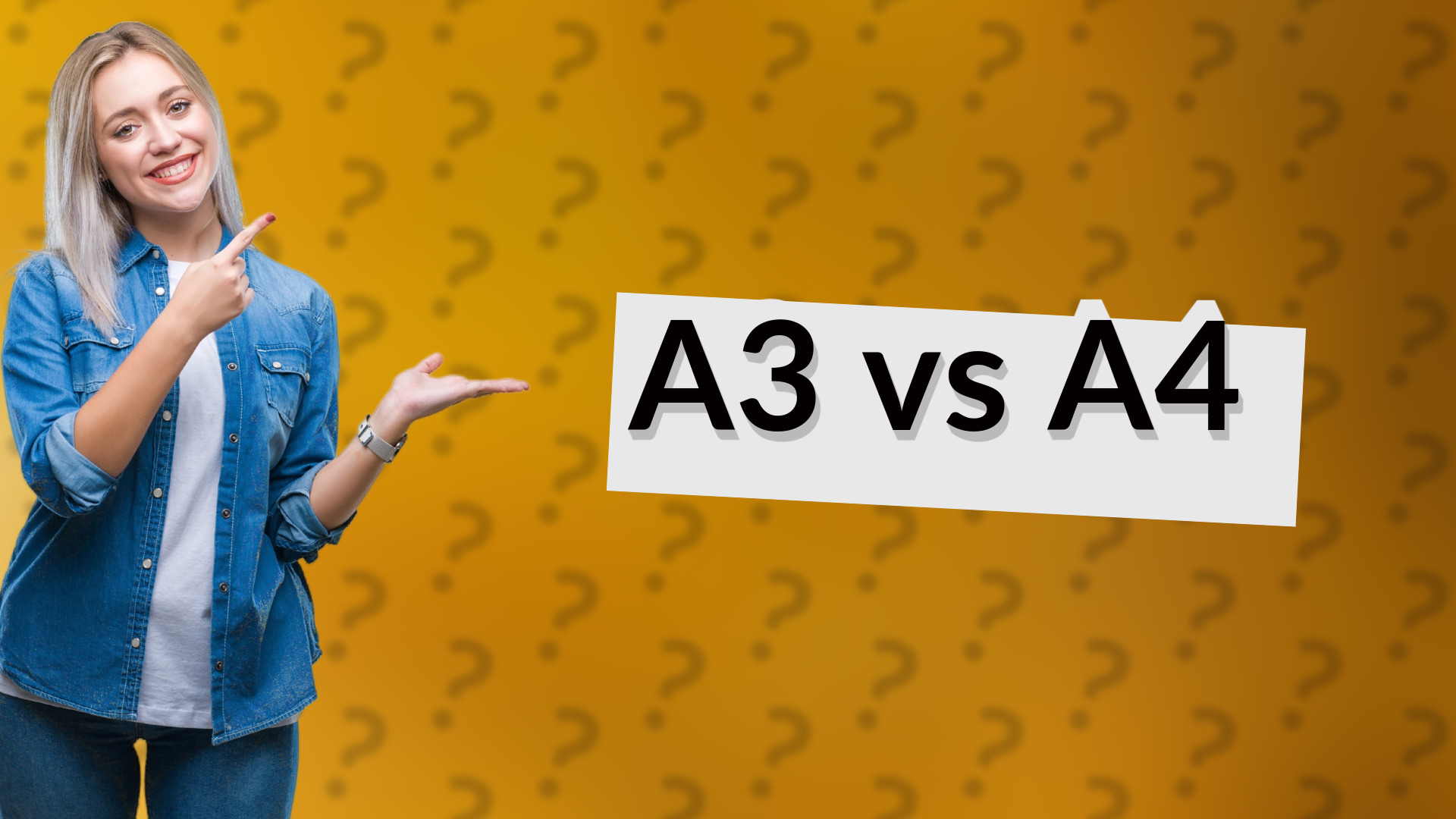 A3 vs A4