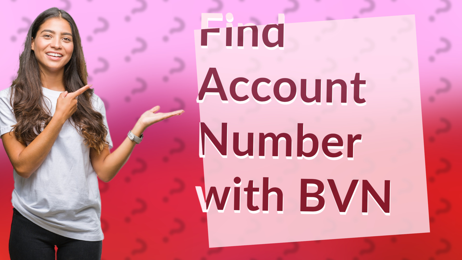 Find Account Number with BVN