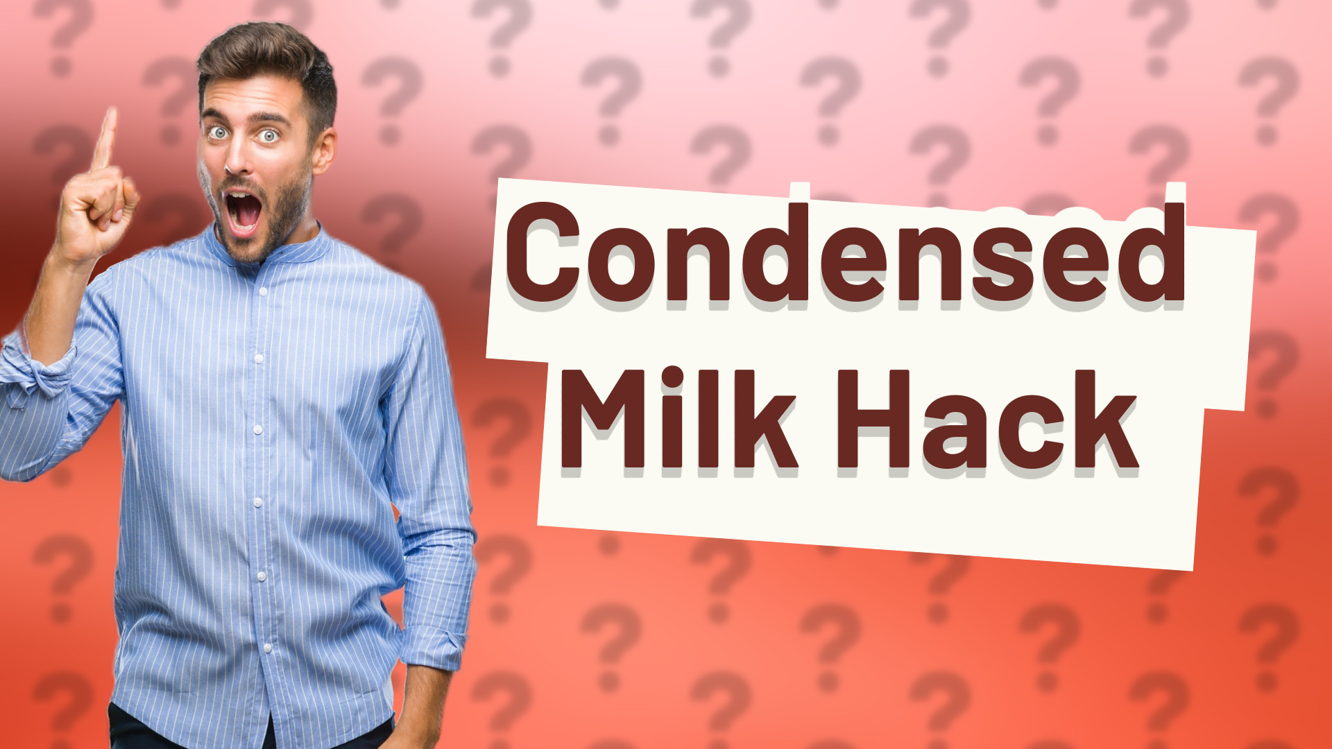 Condensed Milk Hack