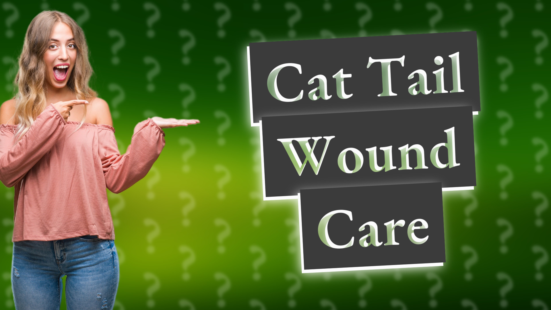 Cat Tail Wound Care