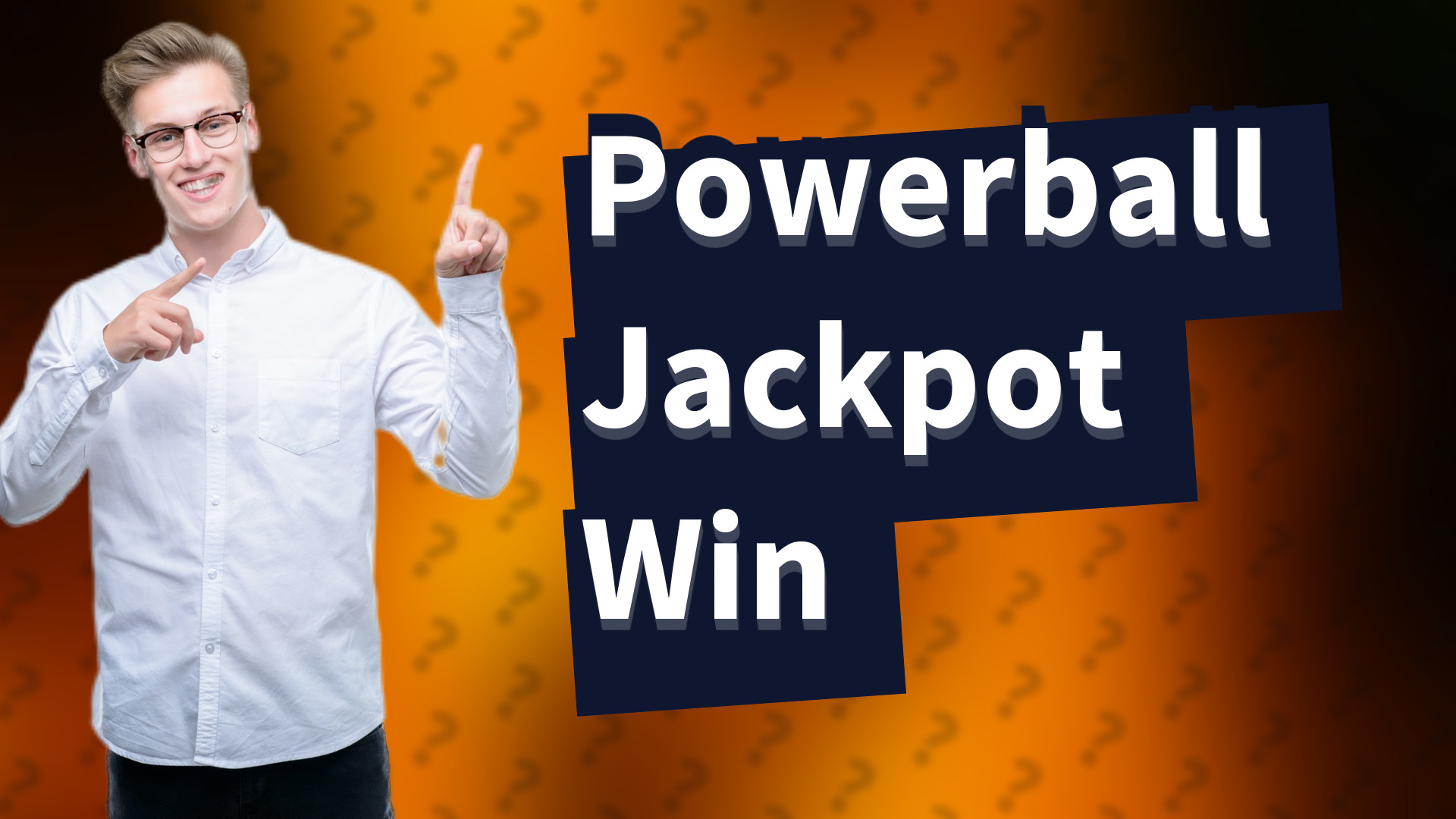 Powerball Jackpot Win