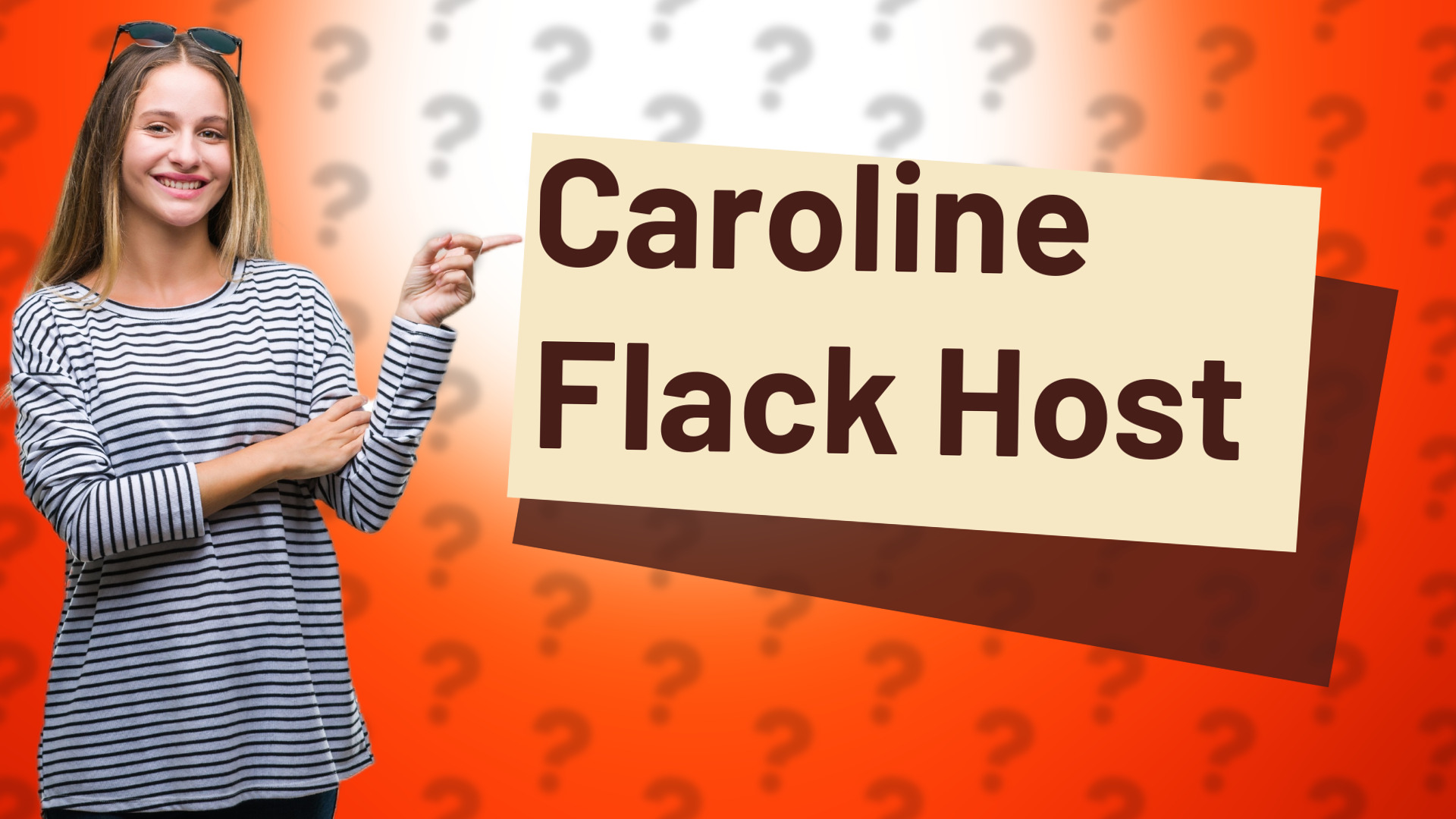 Caroline Flack Host
