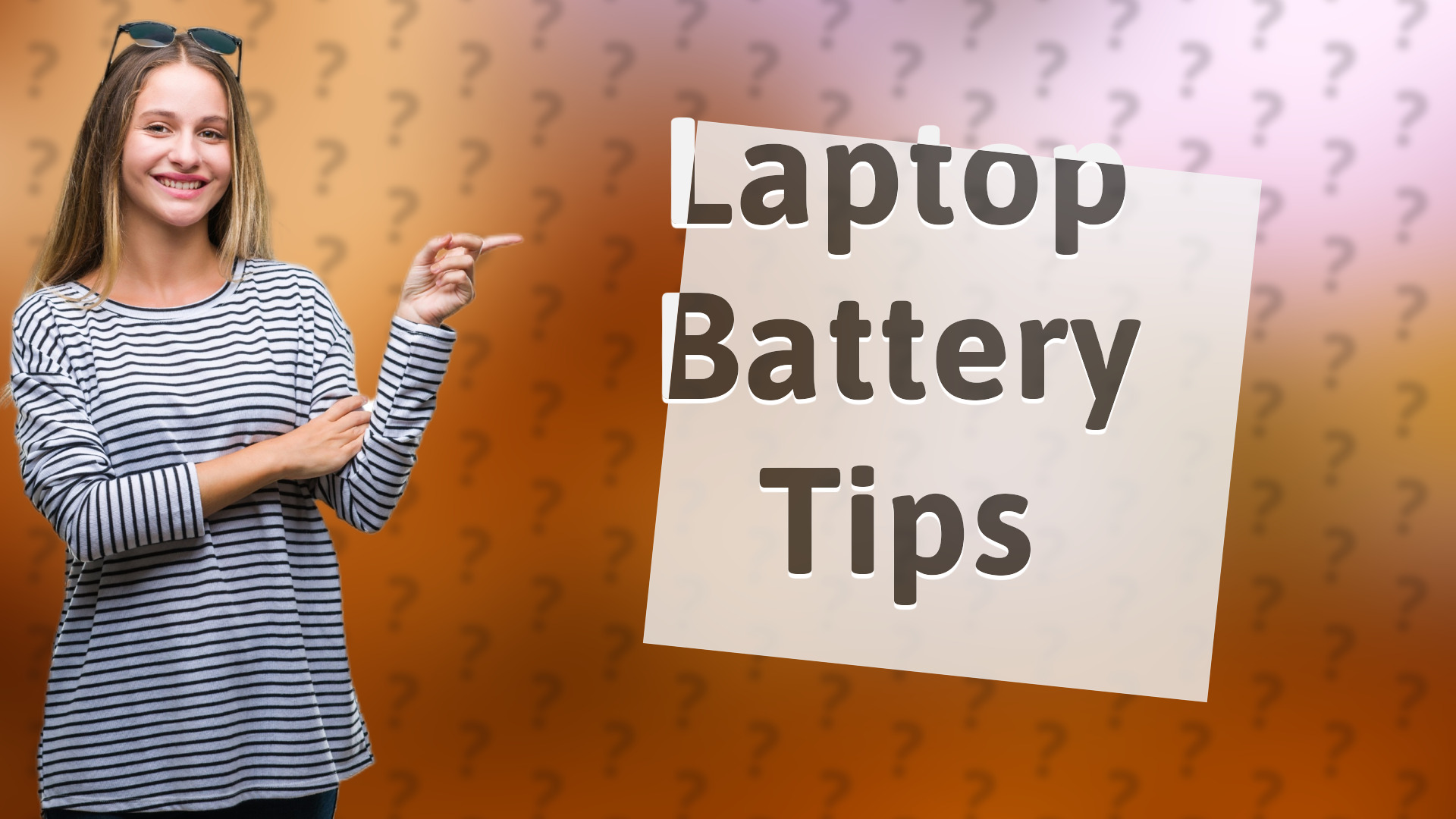 Laptop Battery Tips