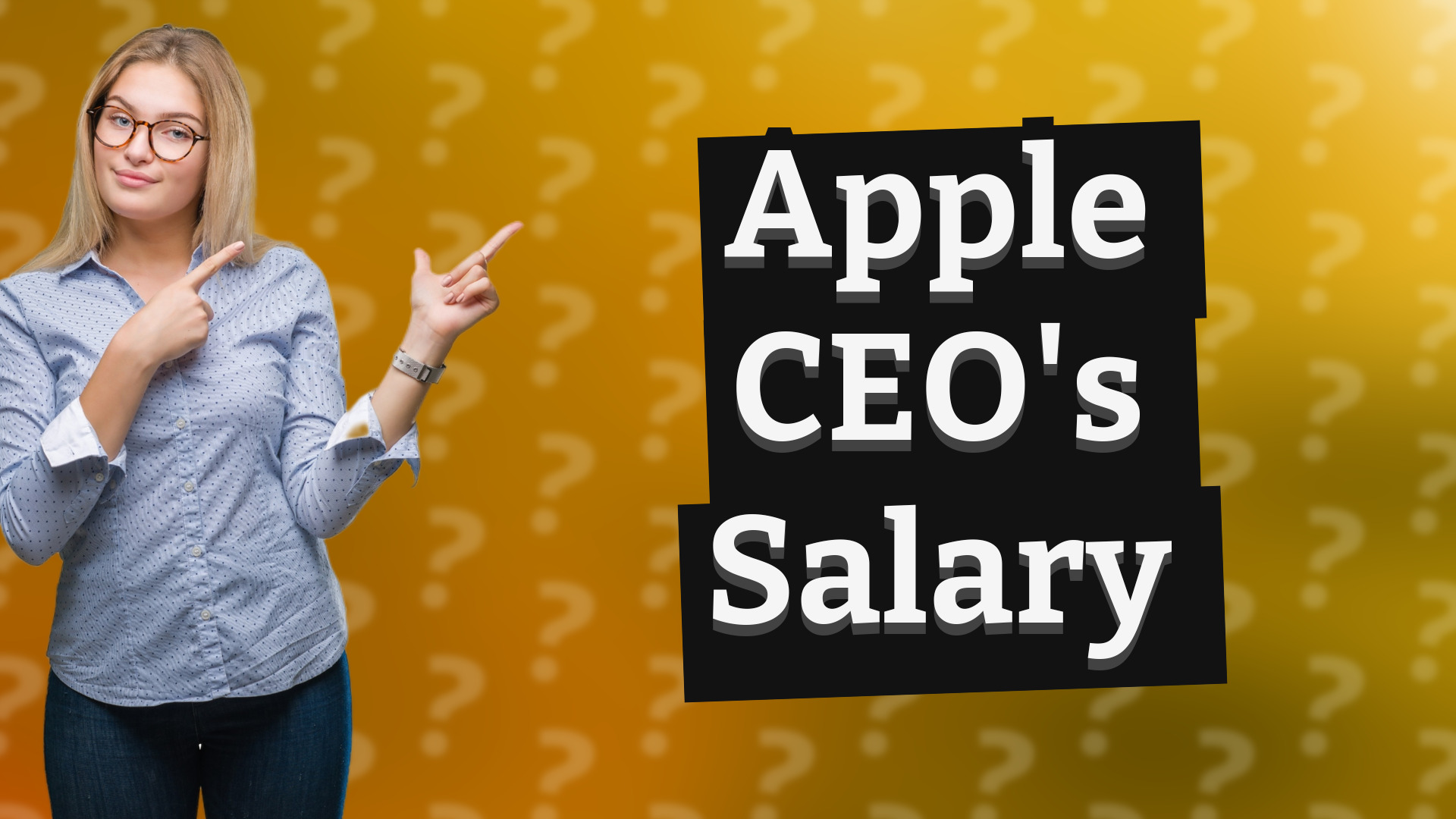 Apple CEO's Salary