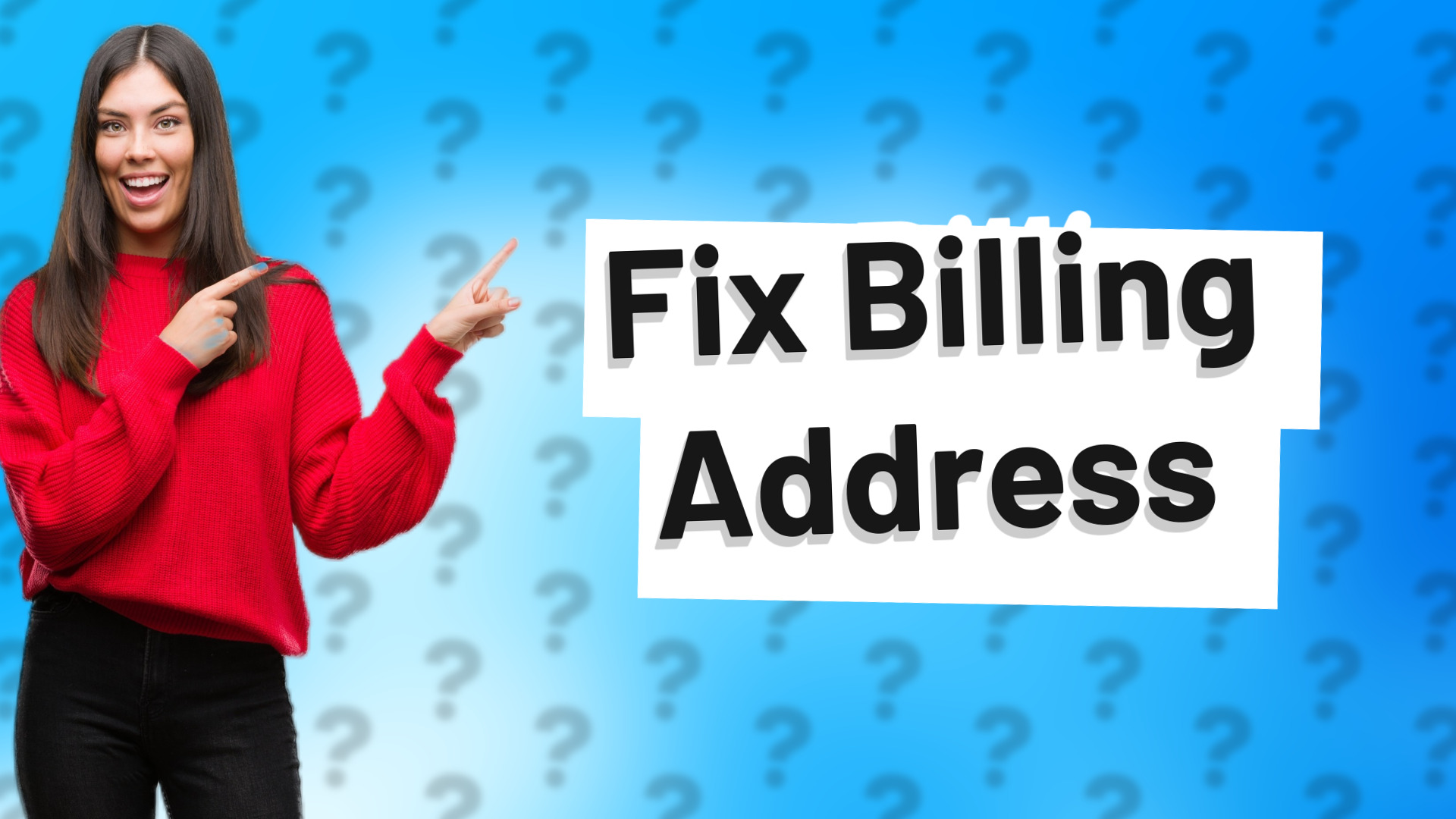 Fix Billing Address