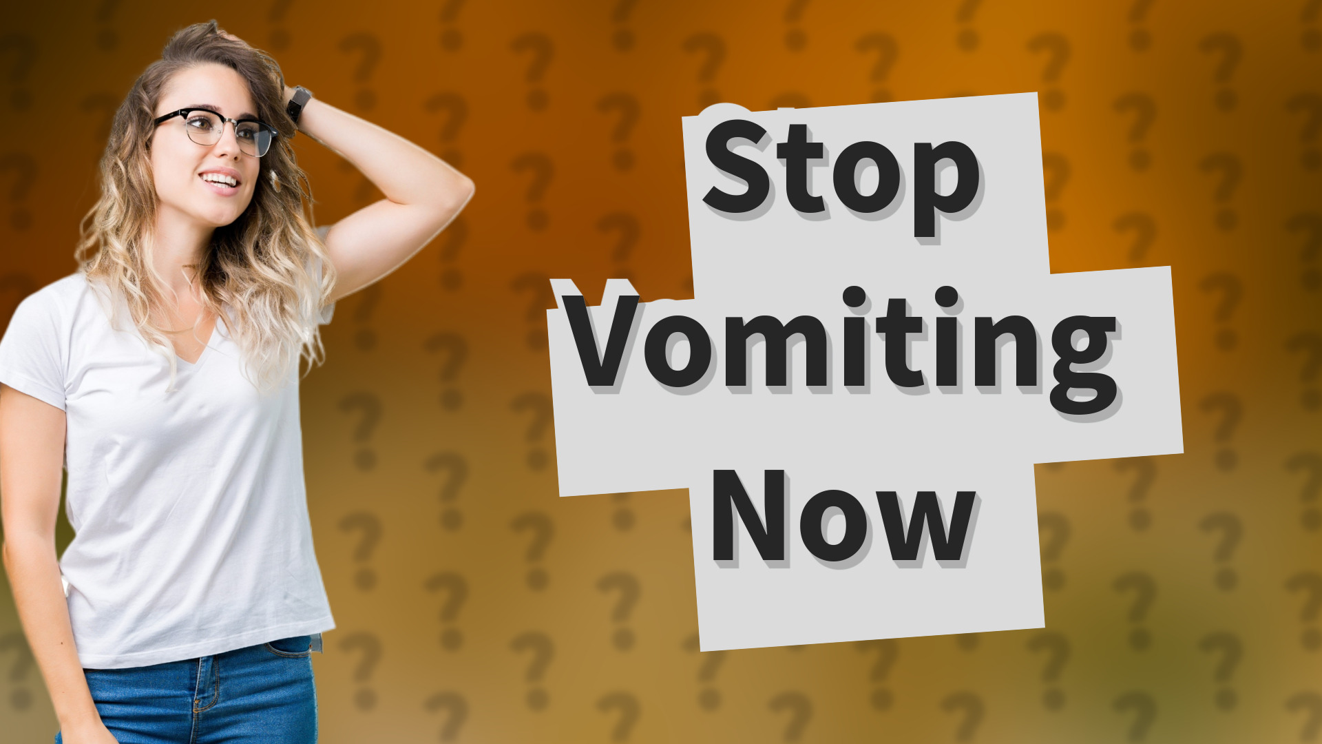 Stop Vomiting Now