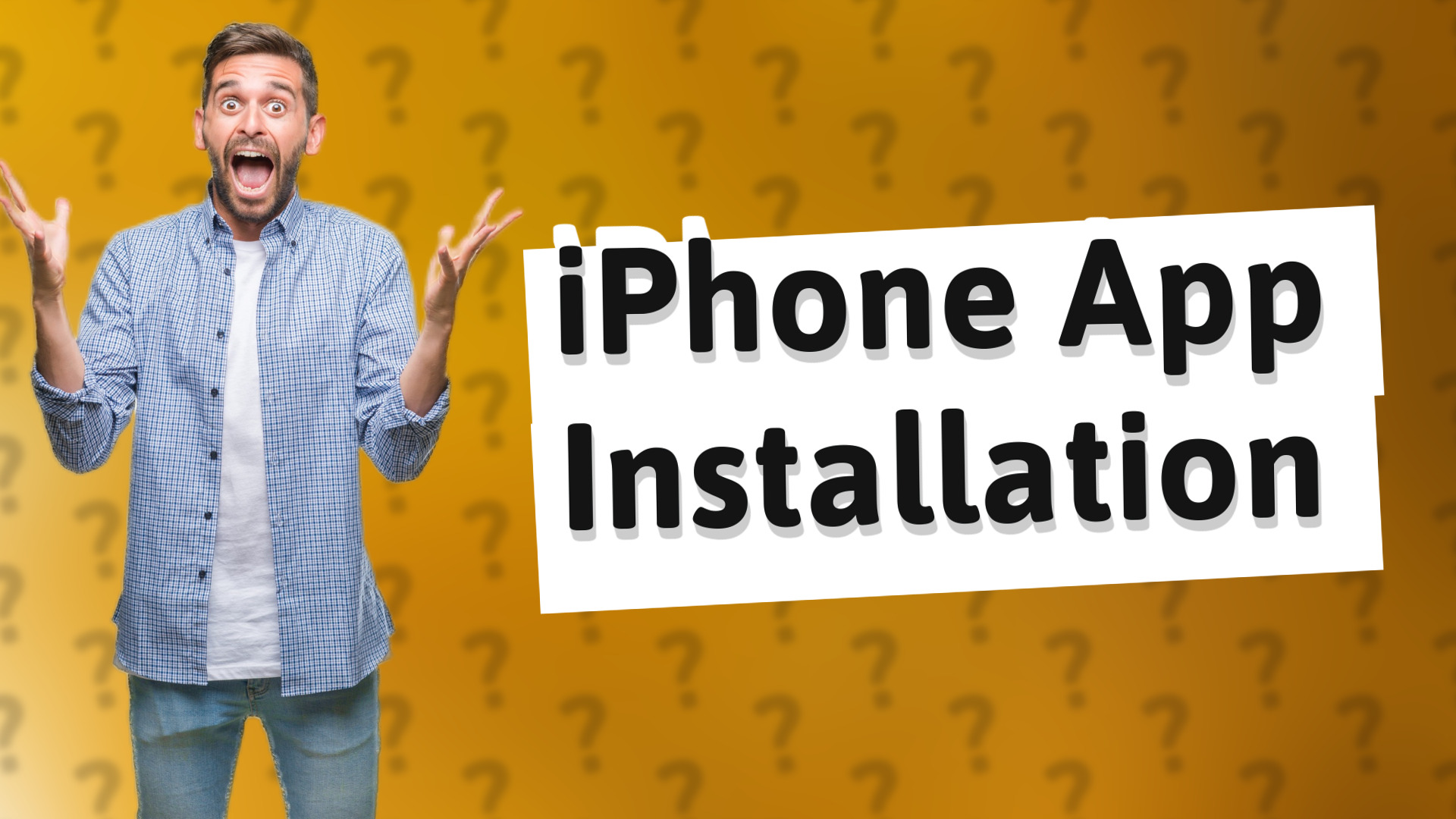 iPhone App Installation