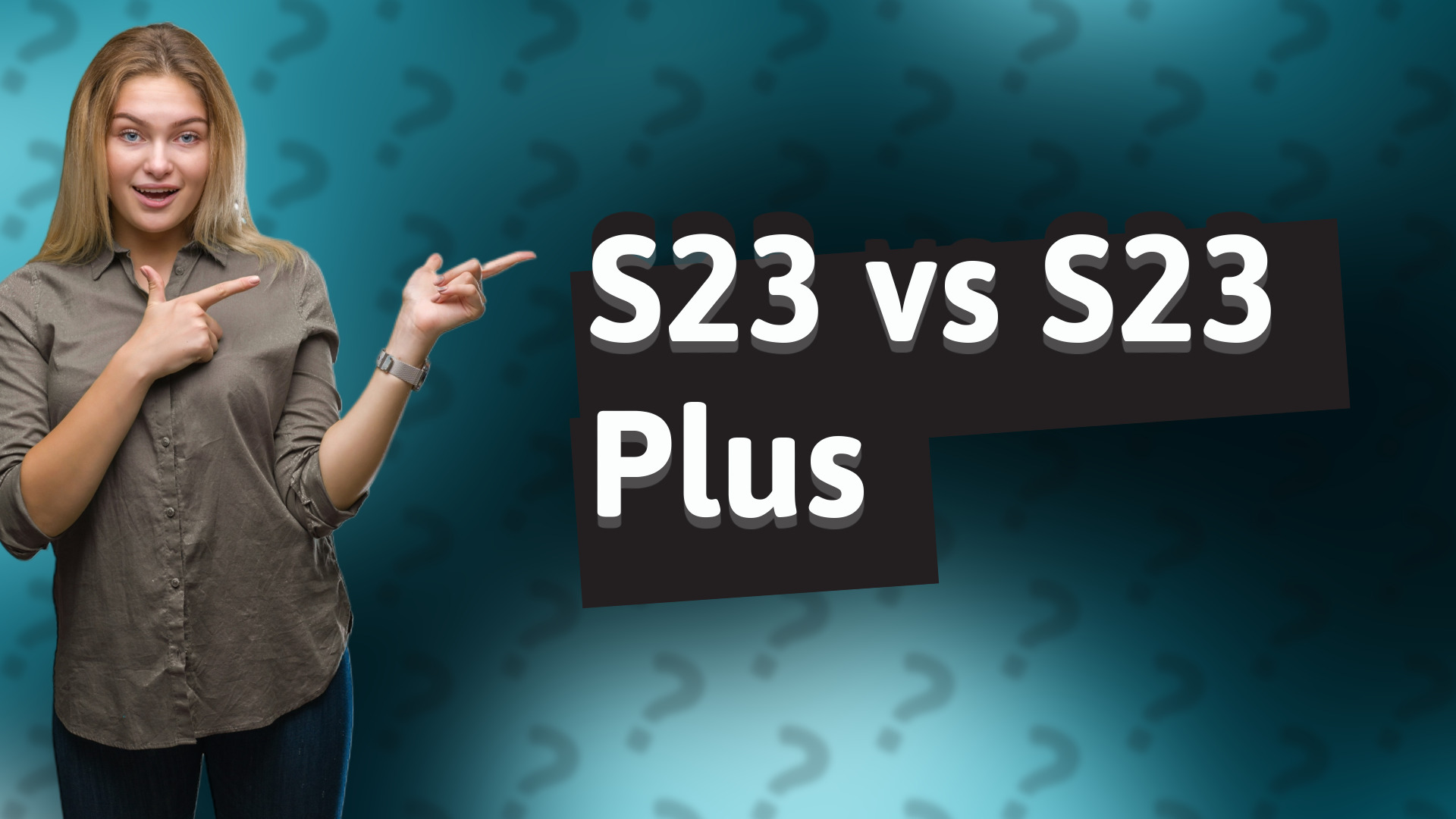 S23 vs S23 Plus