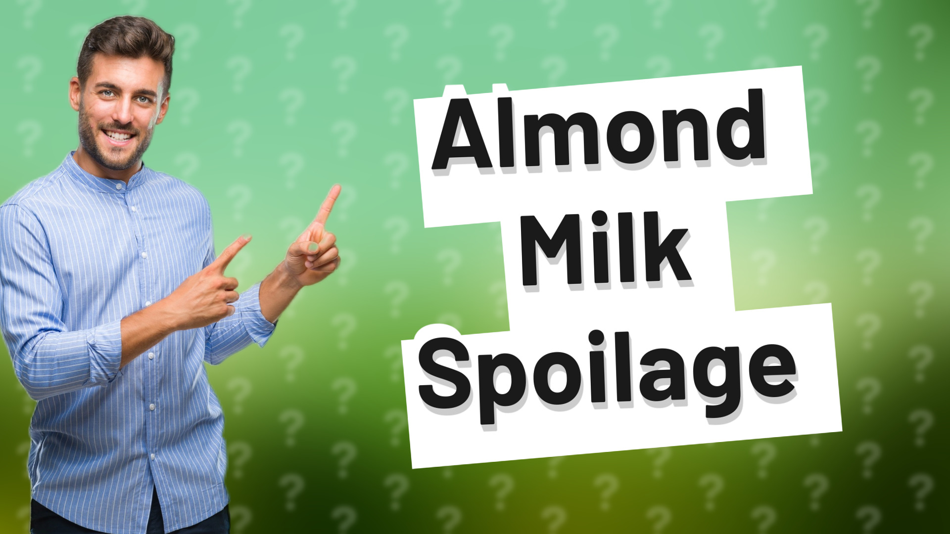 Almond Milk Spoilage