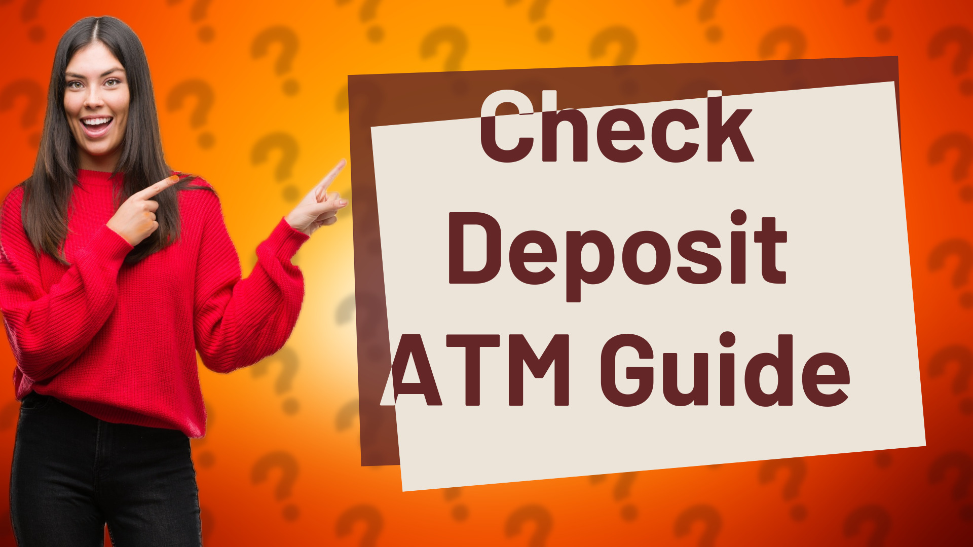 Check Deposit ATM Guide